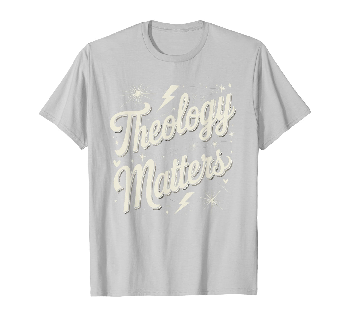 Theology Matters Minimalist Design T-Shirt