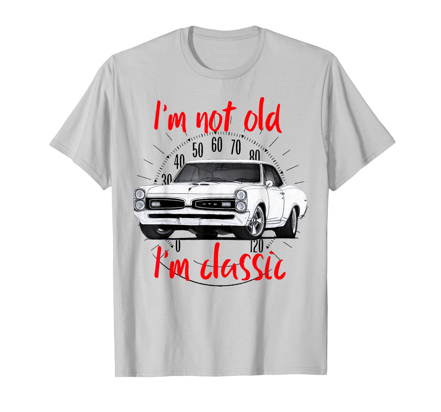 1967 67 GTO Classic Car Old School Muscle Car T-Shirt