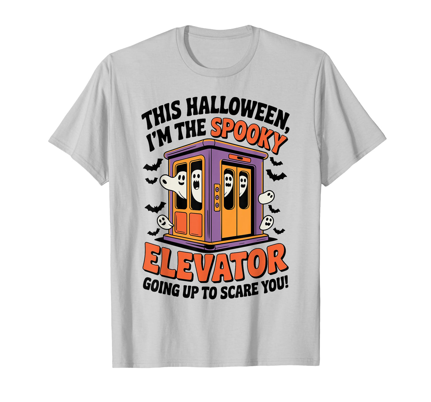 Elevators They always lift me up Funny Elevator Halloween T-Shirt