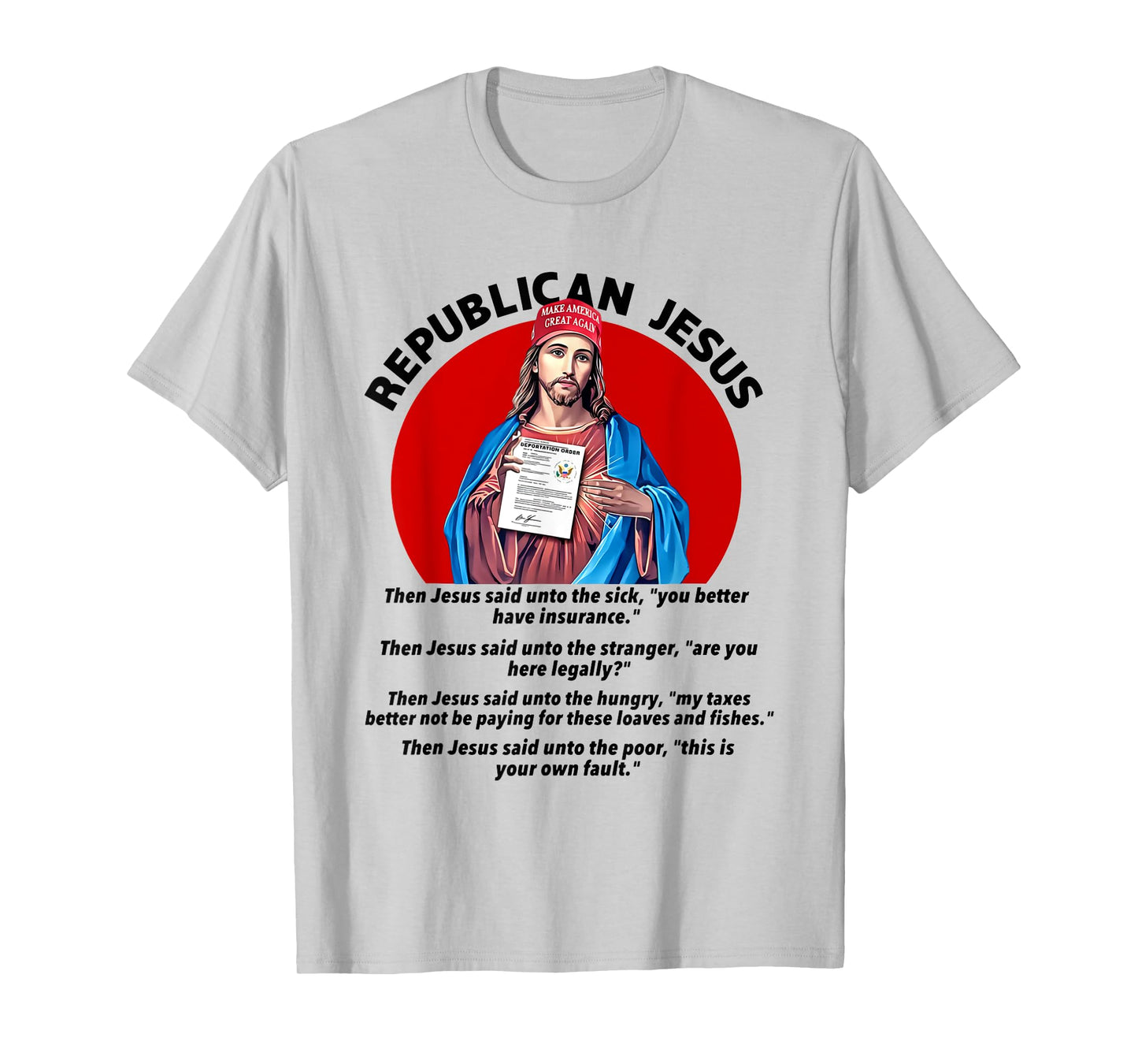 Republican Jesus Shirt Love Like Jesus Shirt T-Shirt