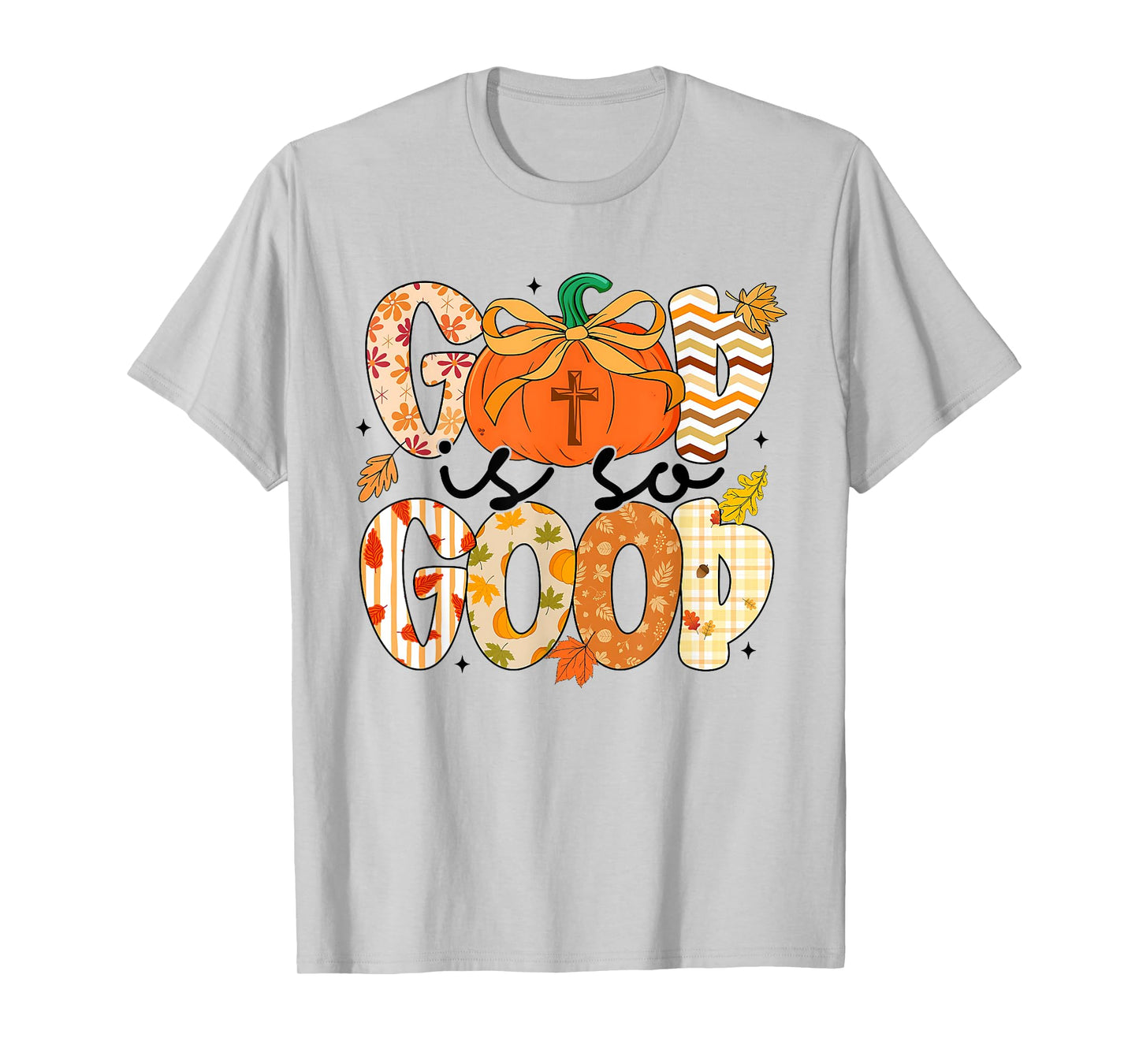 God Is So Good Jesus Fall Christian Autumn Fall Pumpkin T-Shirt
