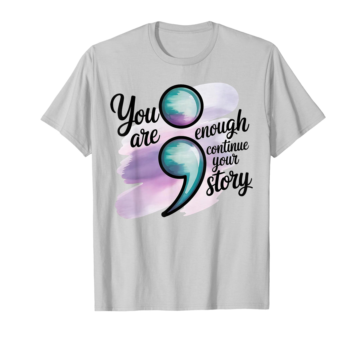 Choose to Keep Writing Your Story Inspirational Quote T-Shirt