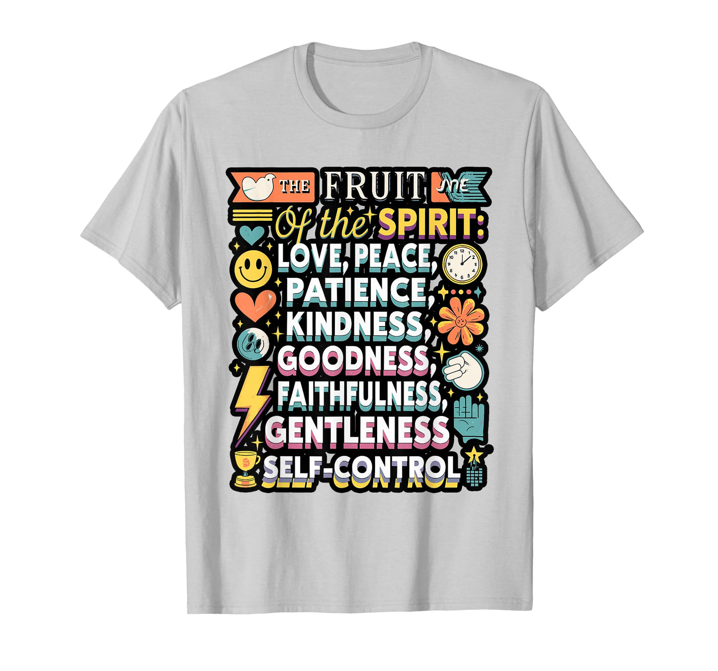 Awesome Galatians Fruit of The Spirit Religious Verses T-Shirt