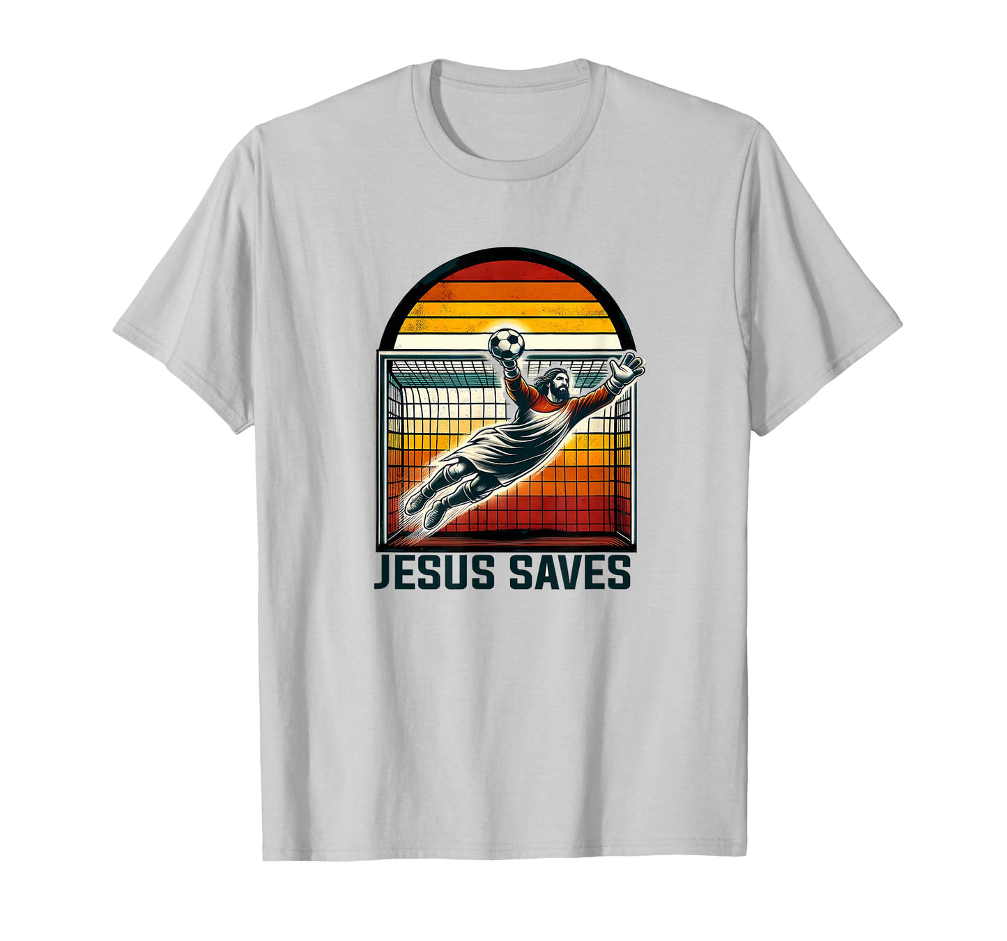 Jesus Saves Funny Football T-Shirt