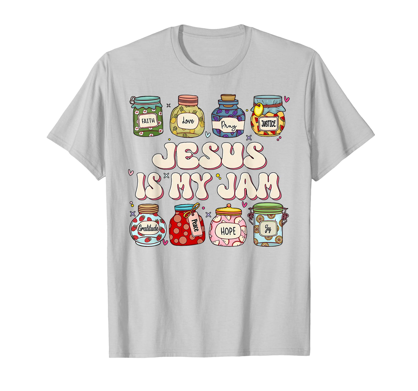 Jesus is My Jam I'm Here to Spread It Christian Faith God T-Shirt