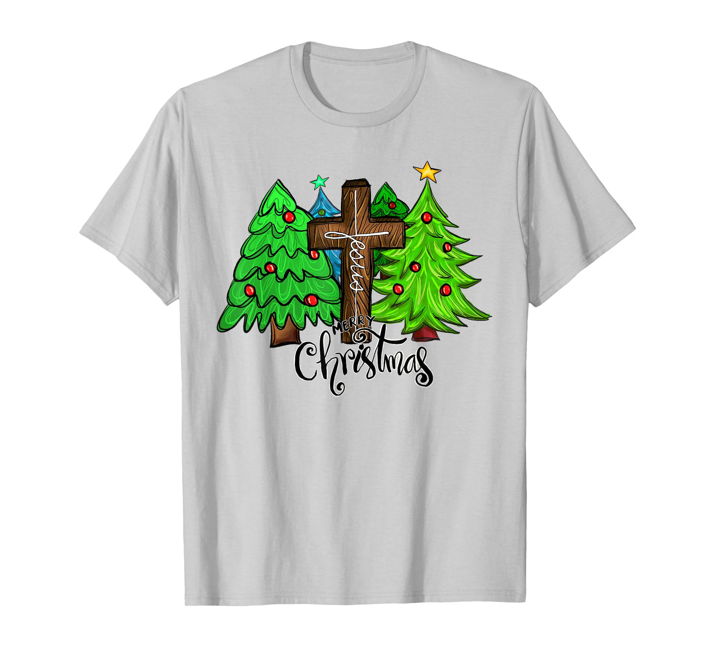 Christian Christmas Jesus Christ Religious Men Women Kids T-Shirt