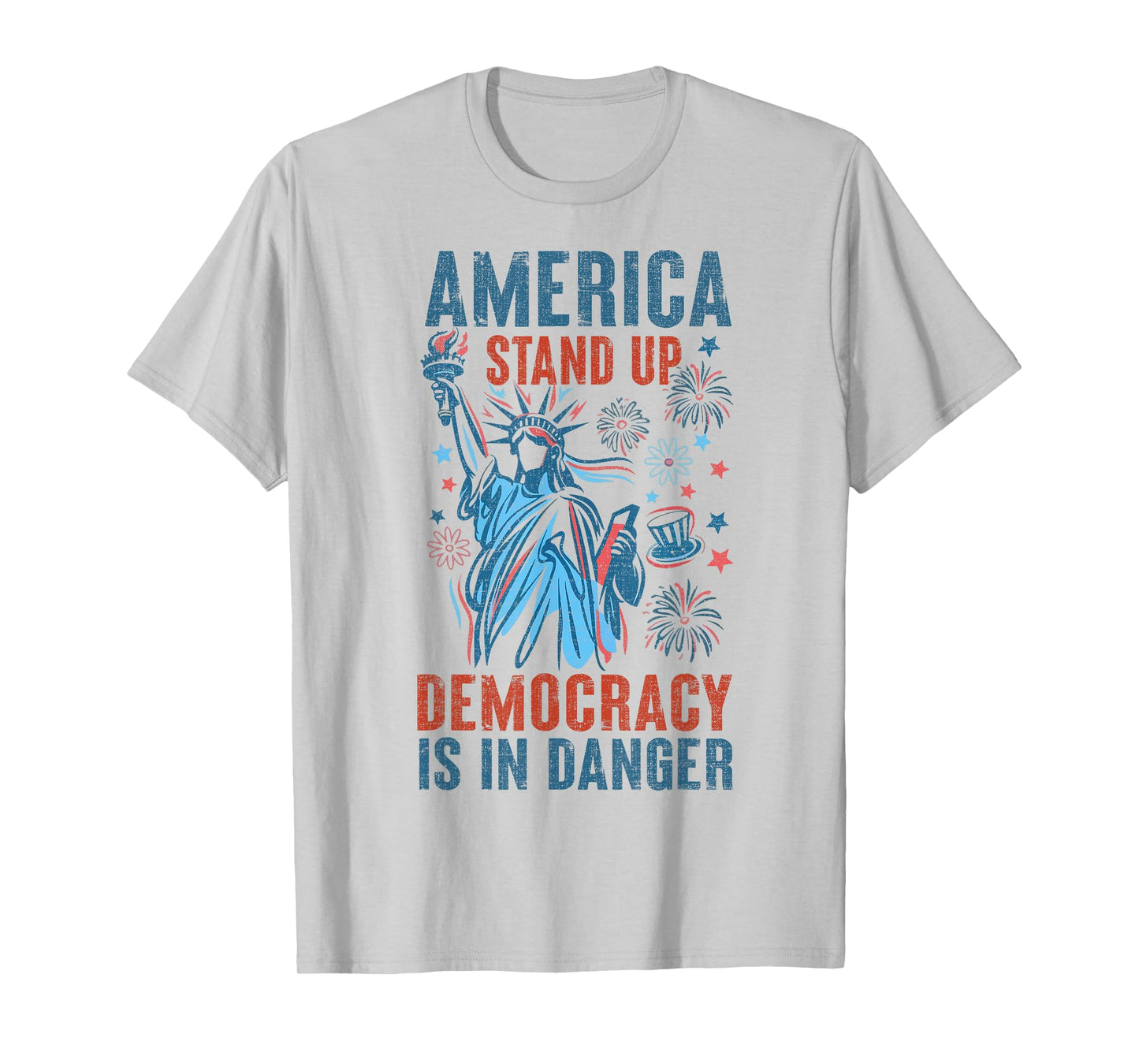 America Stand up democracy is dying T-Shirt