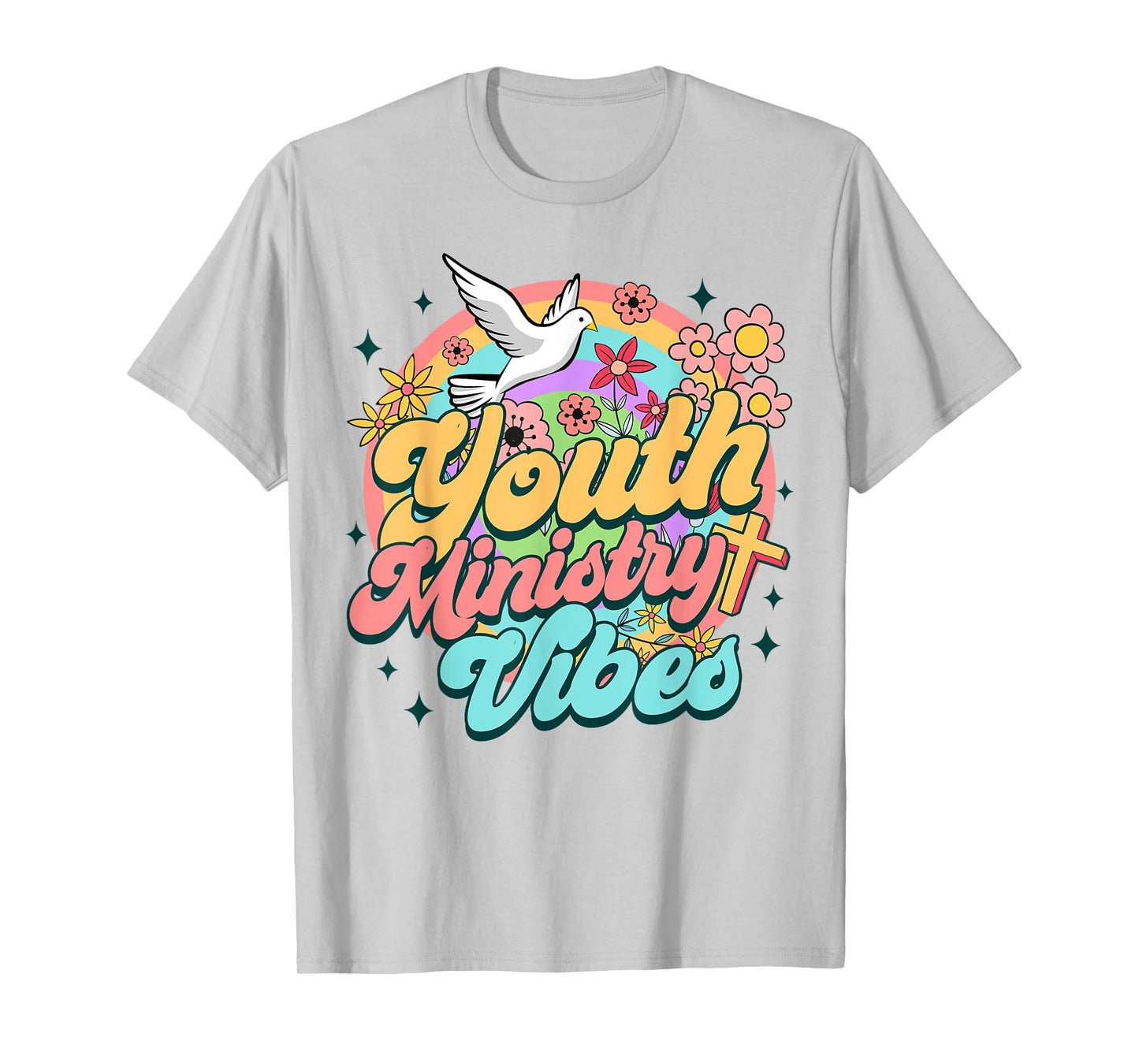 Christian Faith Religious Youth Pastor Youth Ministry Vibes T-Shirt