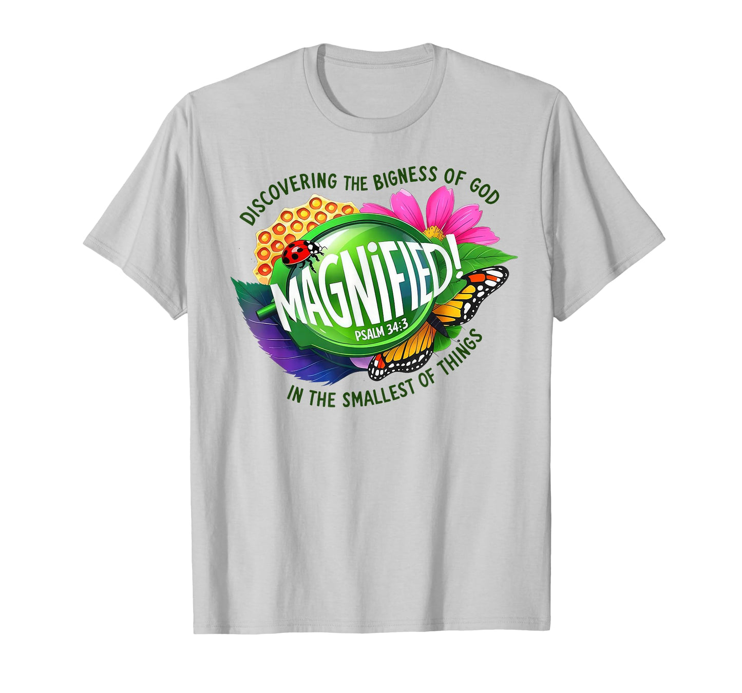 Magnified VBS 2025 Discovering the Bigness of God Christian T-Shirt