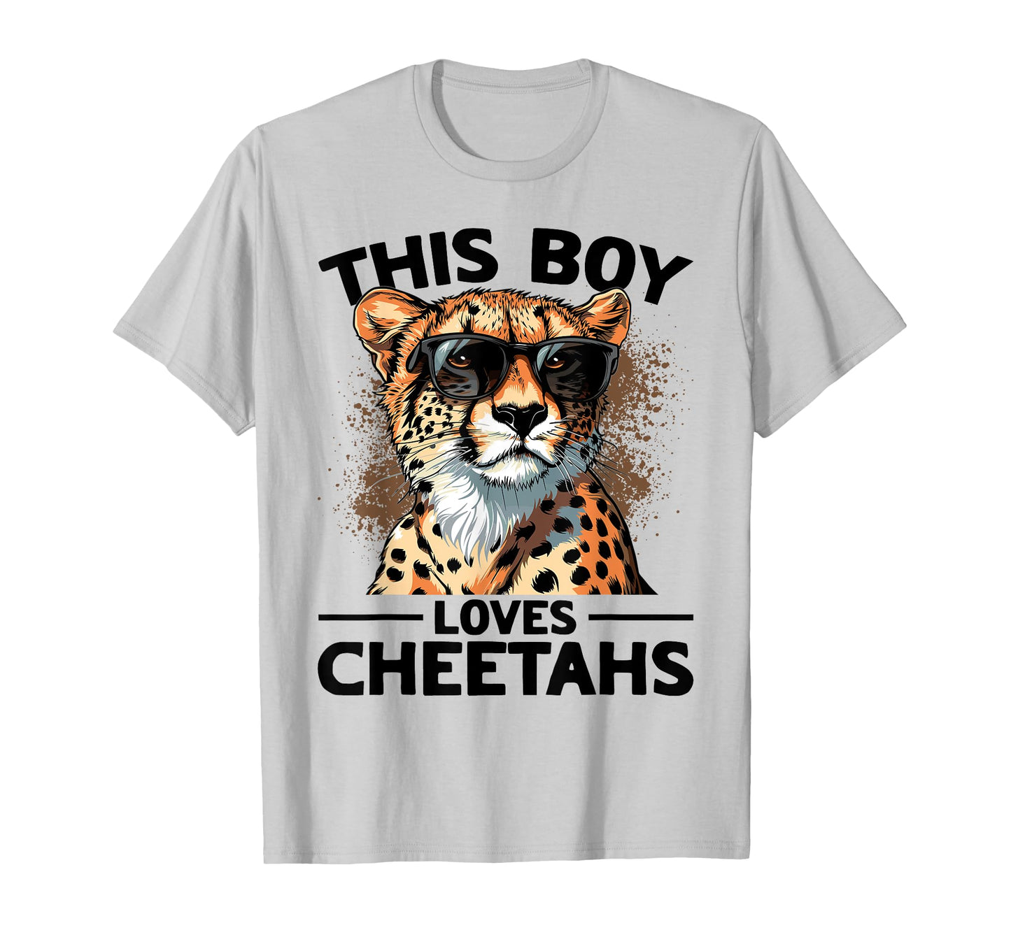 Funny Cheetah Animal This Boy Loves Cheetahs T-Shirt