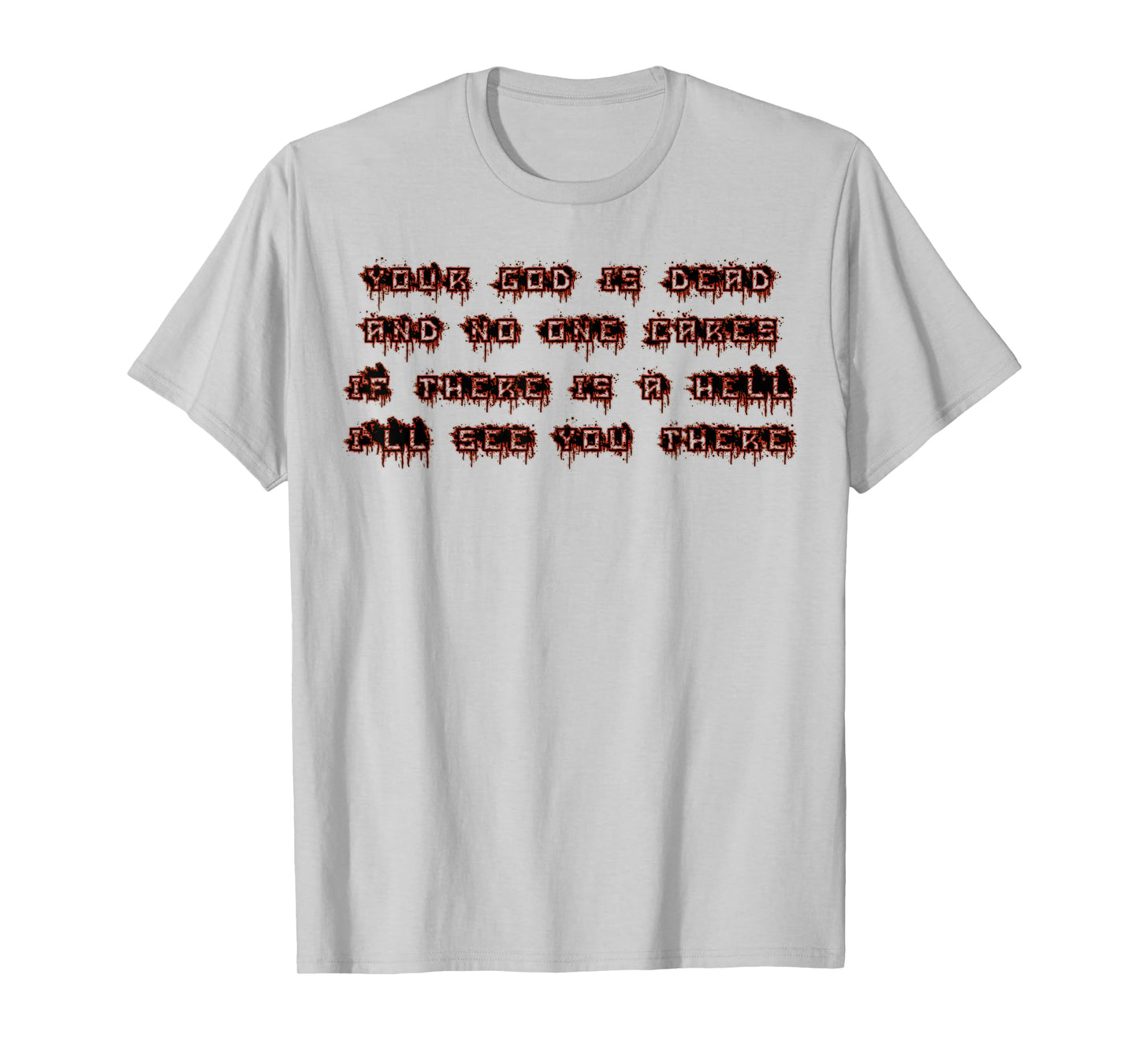 God Nine Jesus Inch Metalhead Heresy Nails Sin Inquisition T-Shirt