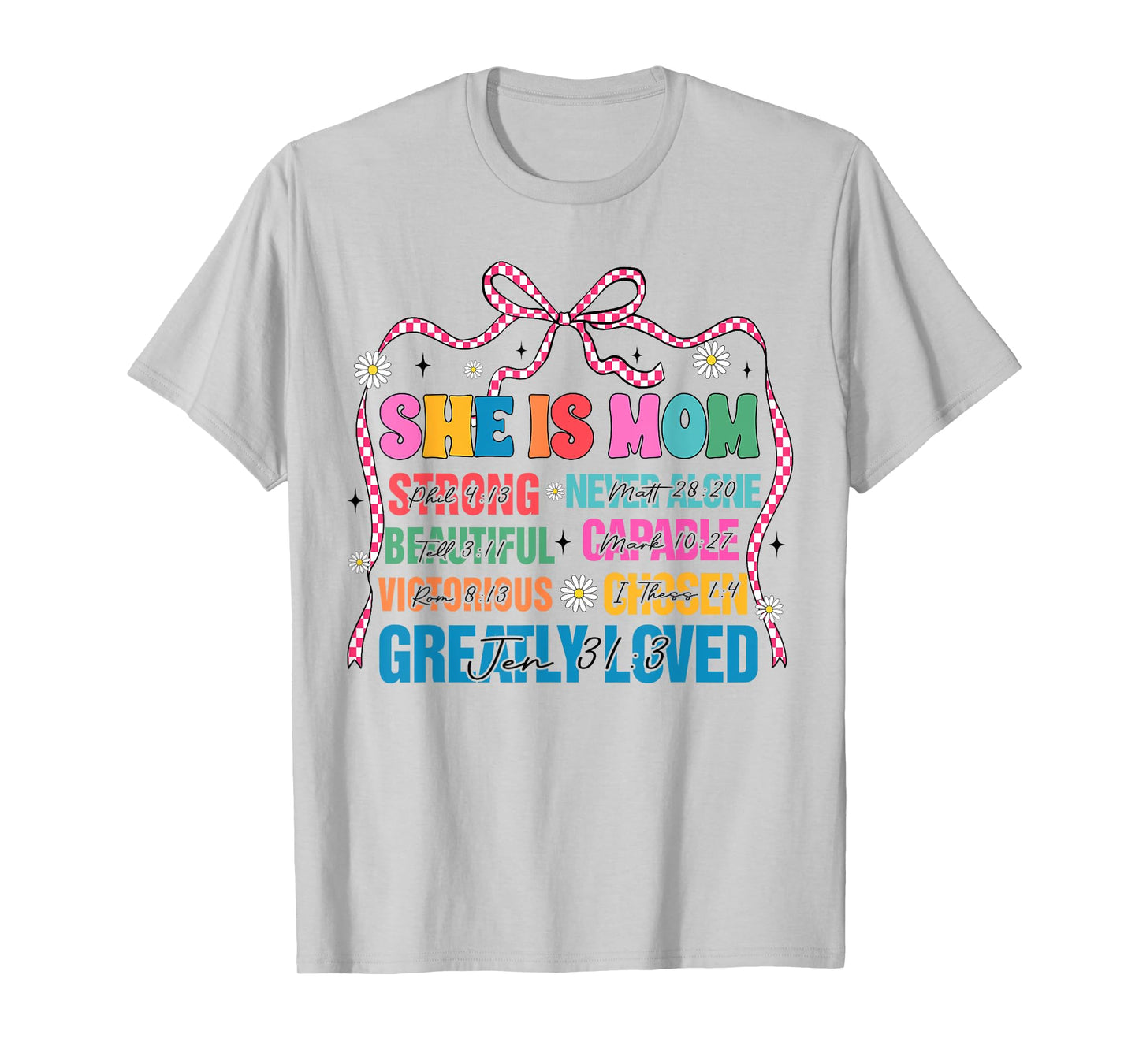 Blessed Mom Life Mother’s Day She Is Mom Strong A Beautiful T-Shirt