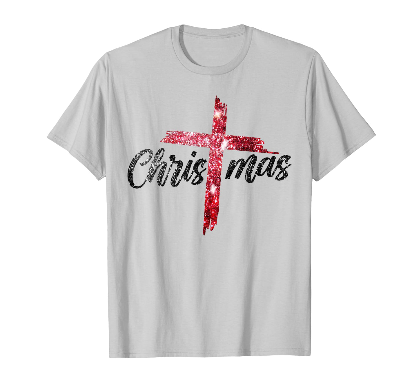 Jesus Christ Cross Christmas Holiday Faith T-Shirt