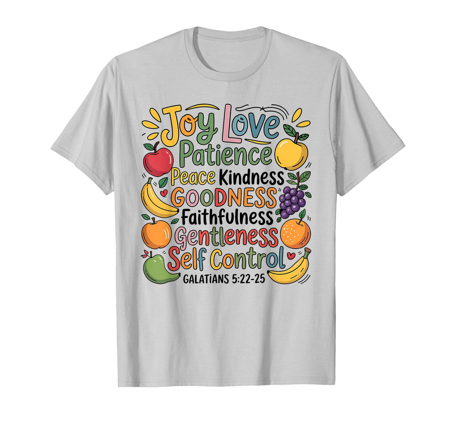 Awesome Galatians Fruit Of The Spirit Religious Verses T-Shirt
