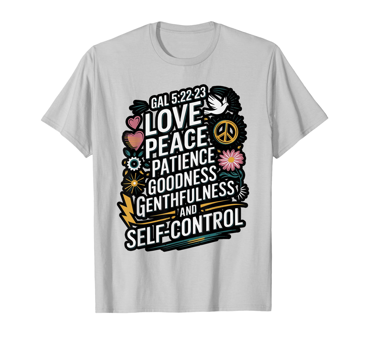 Awesome Galatians Fruit Of The Spirit Religious Verses T-Shirt