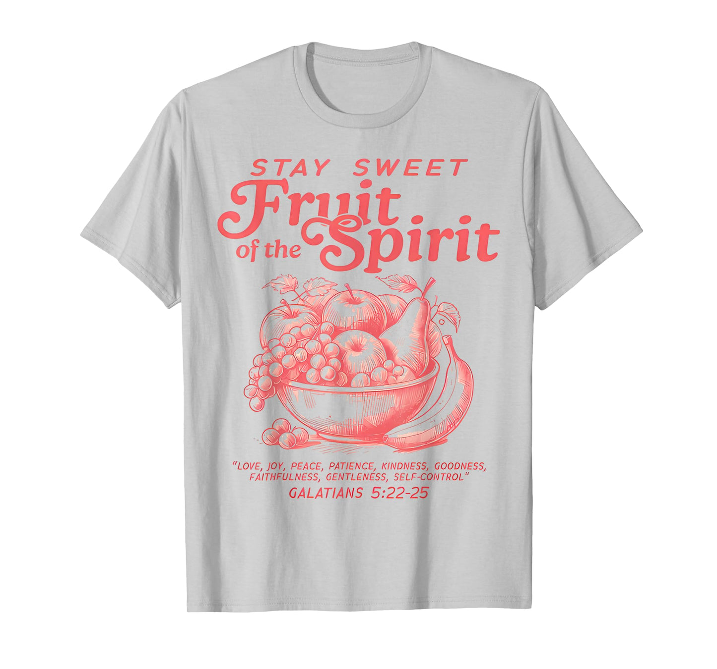 Fruit Of The Spirit Vintage Faith Christian for Women Men T-Shirt