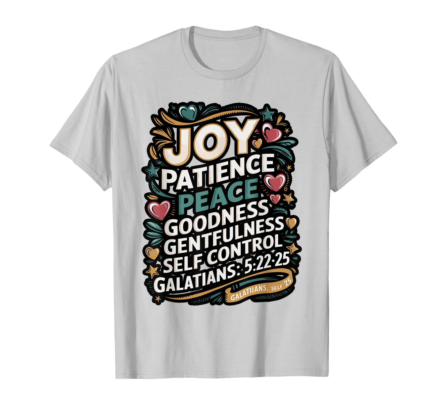 Awesome Galatians Fruit Of The Spirit Religious Verses T-Shirt