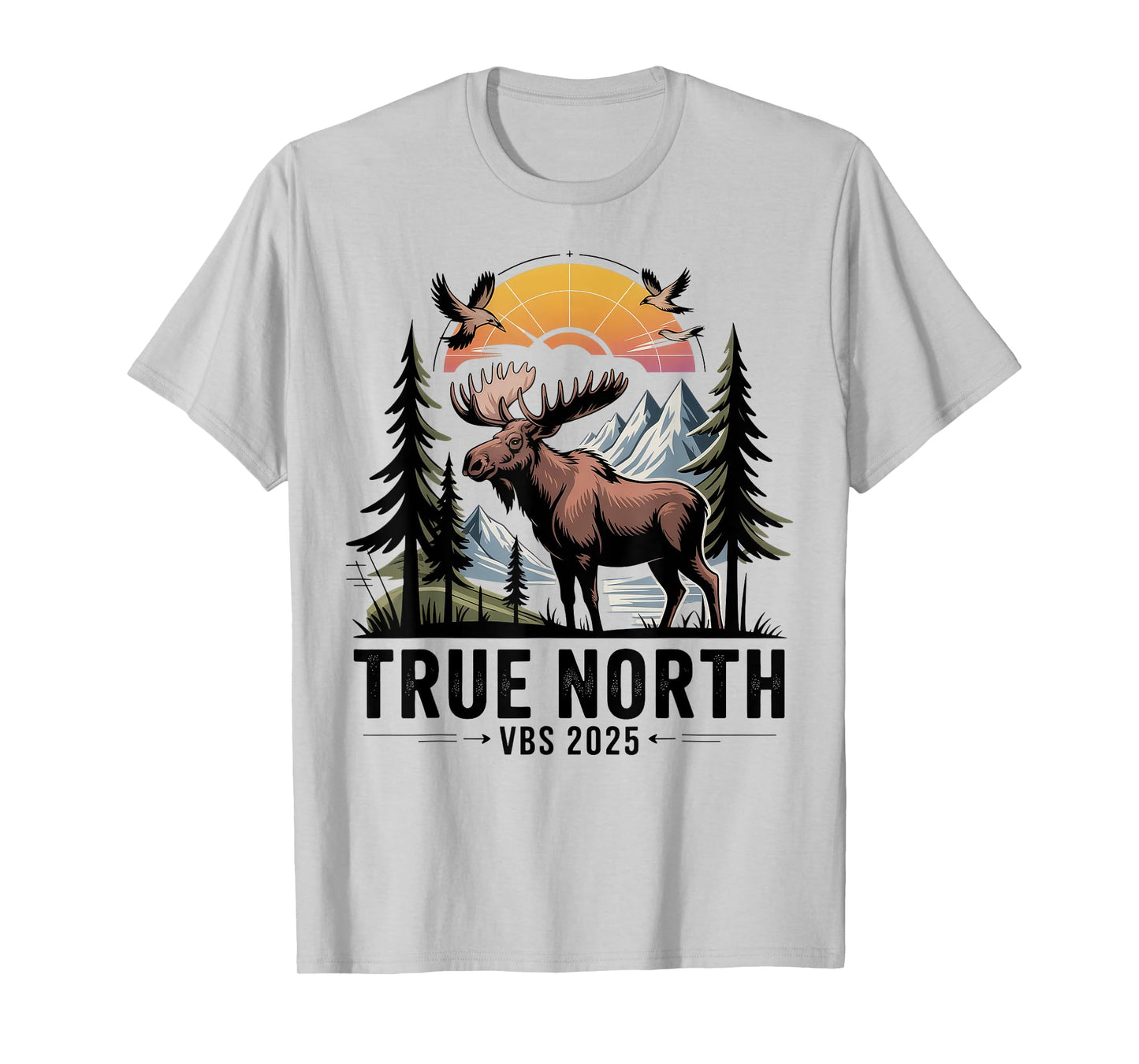 VBS 2025 True North Trusting Jesus Christian Summer T-Shirt