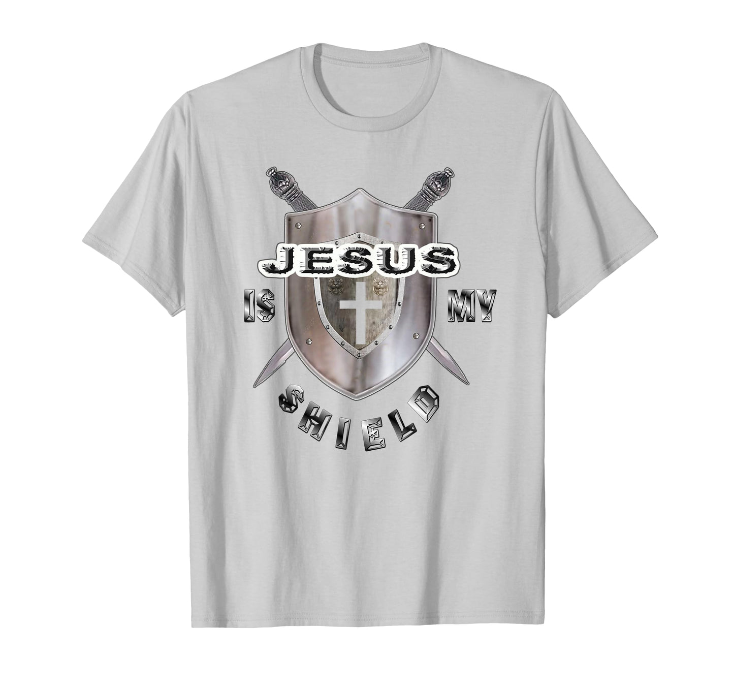 Awesome JESUS IS MY SHIELD T-Shirt
