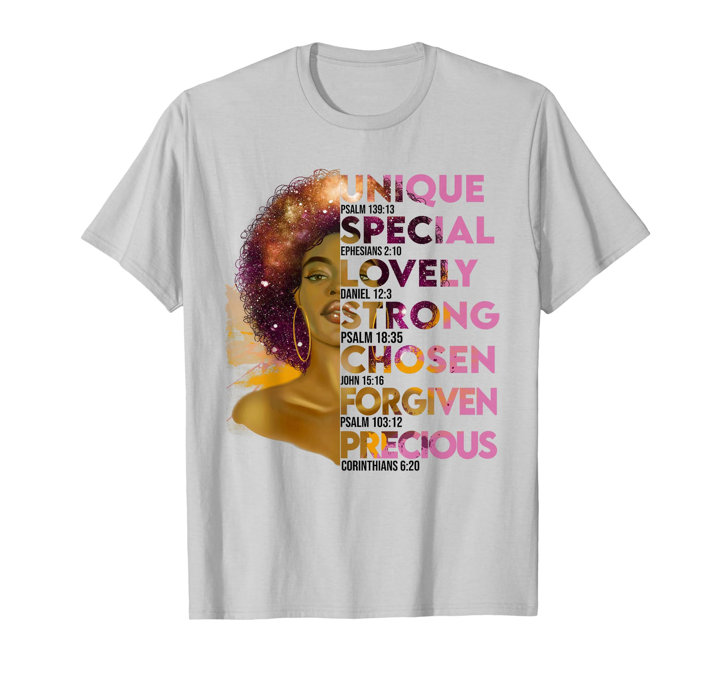 Motivational Bible Verse for African Women T-Shirt
