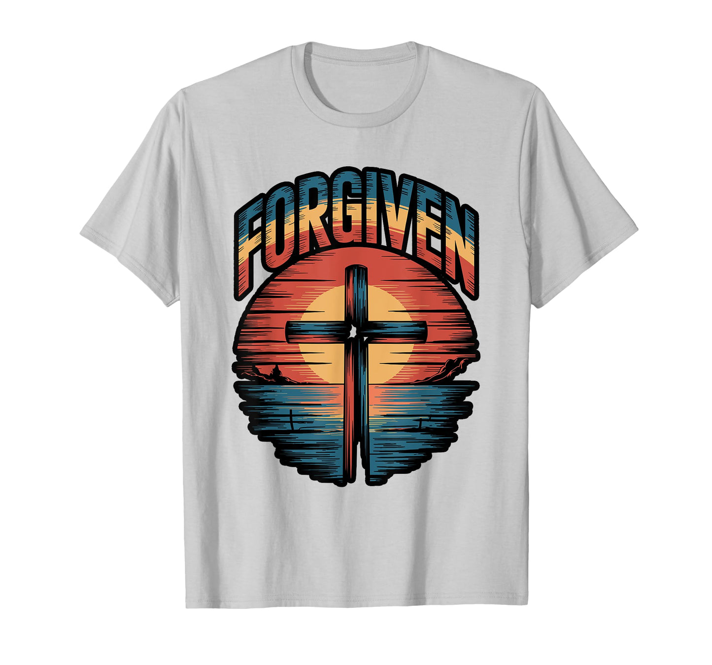 Forgiven Christian Faith Statement T Shirt Gift T-Shirt