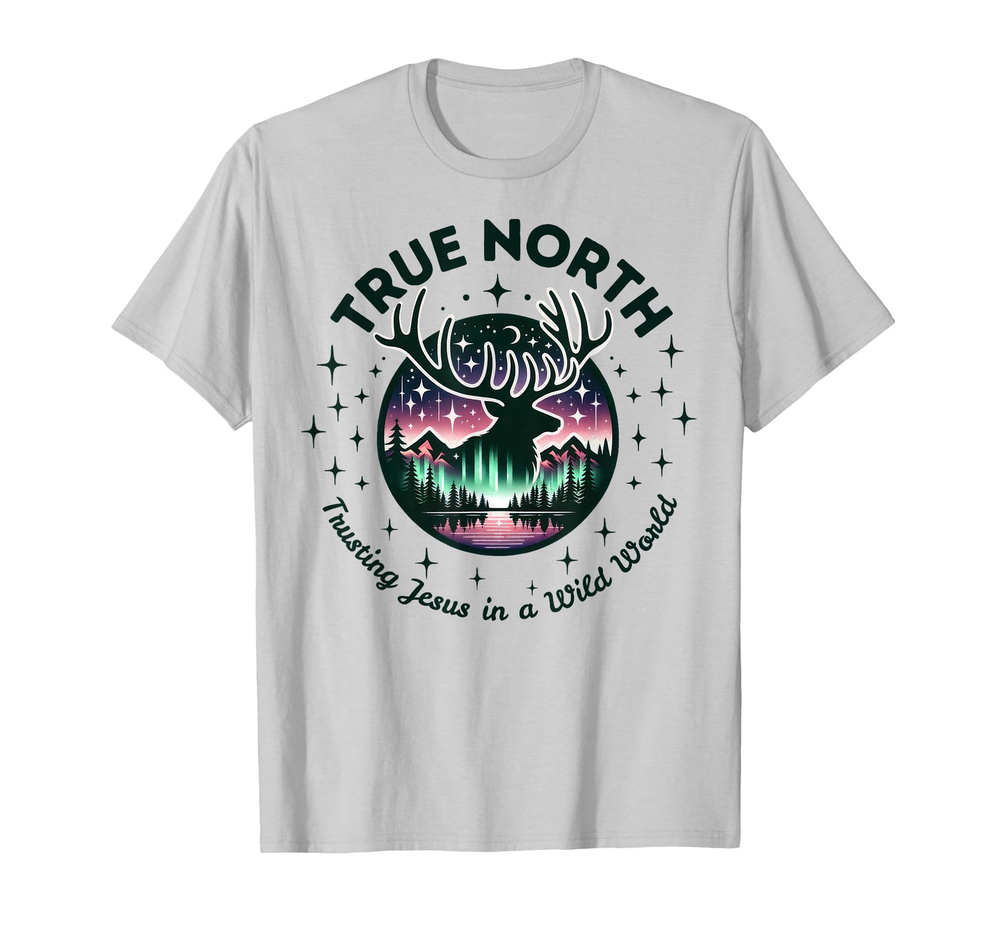 True-North VBS 2025 Christian Trusting Jesus Wilderness T-Shirt