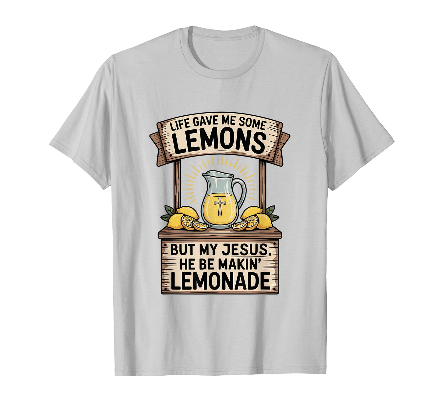 Cute Retro Christian Faith My Jesus he be Makin Lemonade T-Shirt