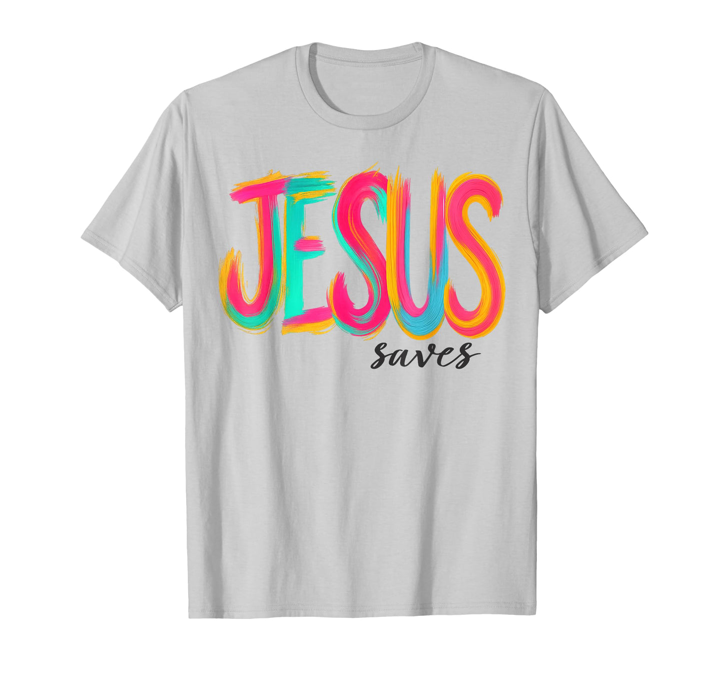 Jesus Saves Christian Cross God Faith Bible Pray Religious T-Shirt