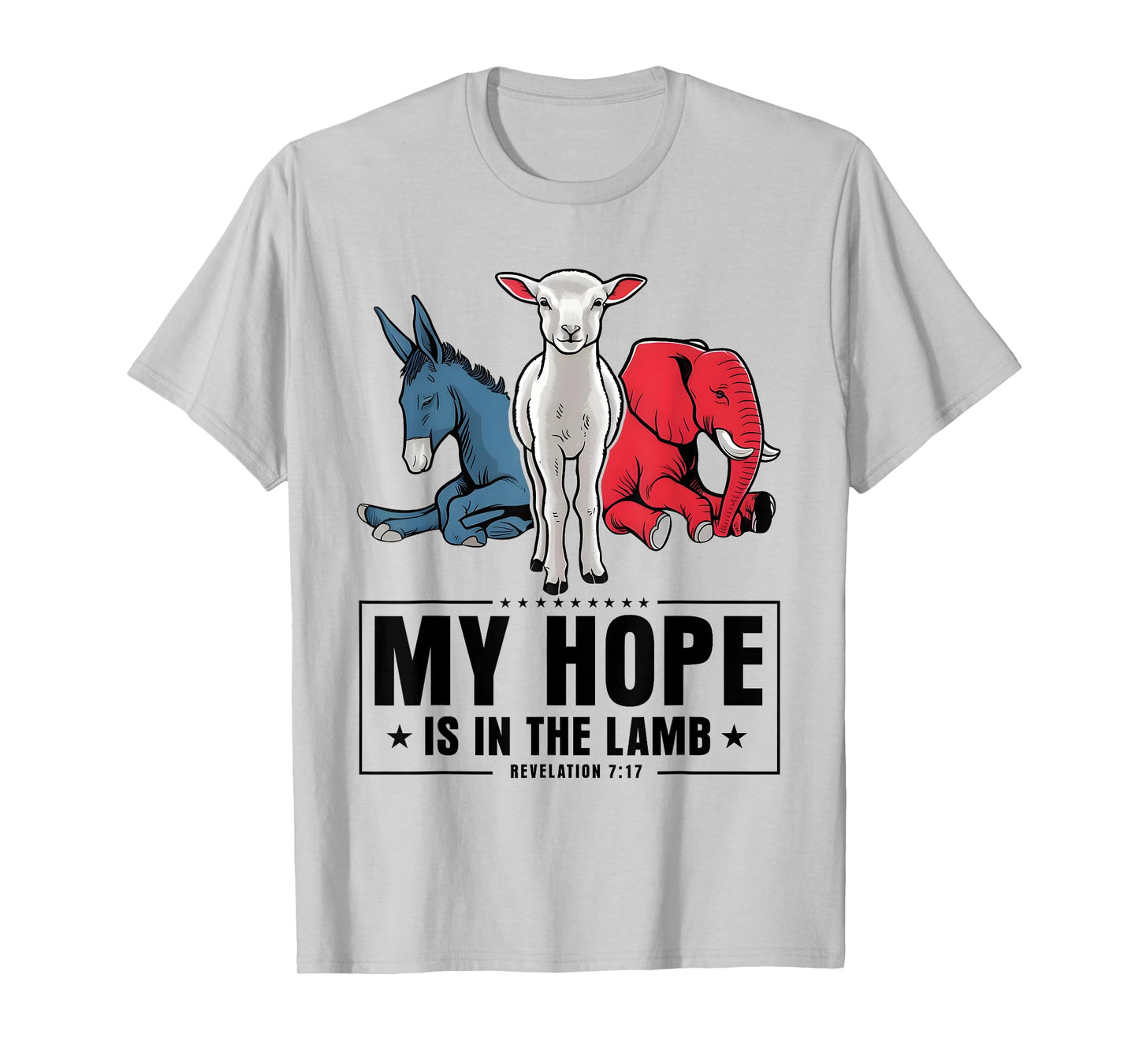 My Hope Is In The Lamb Christian God Jesus T-Shirt