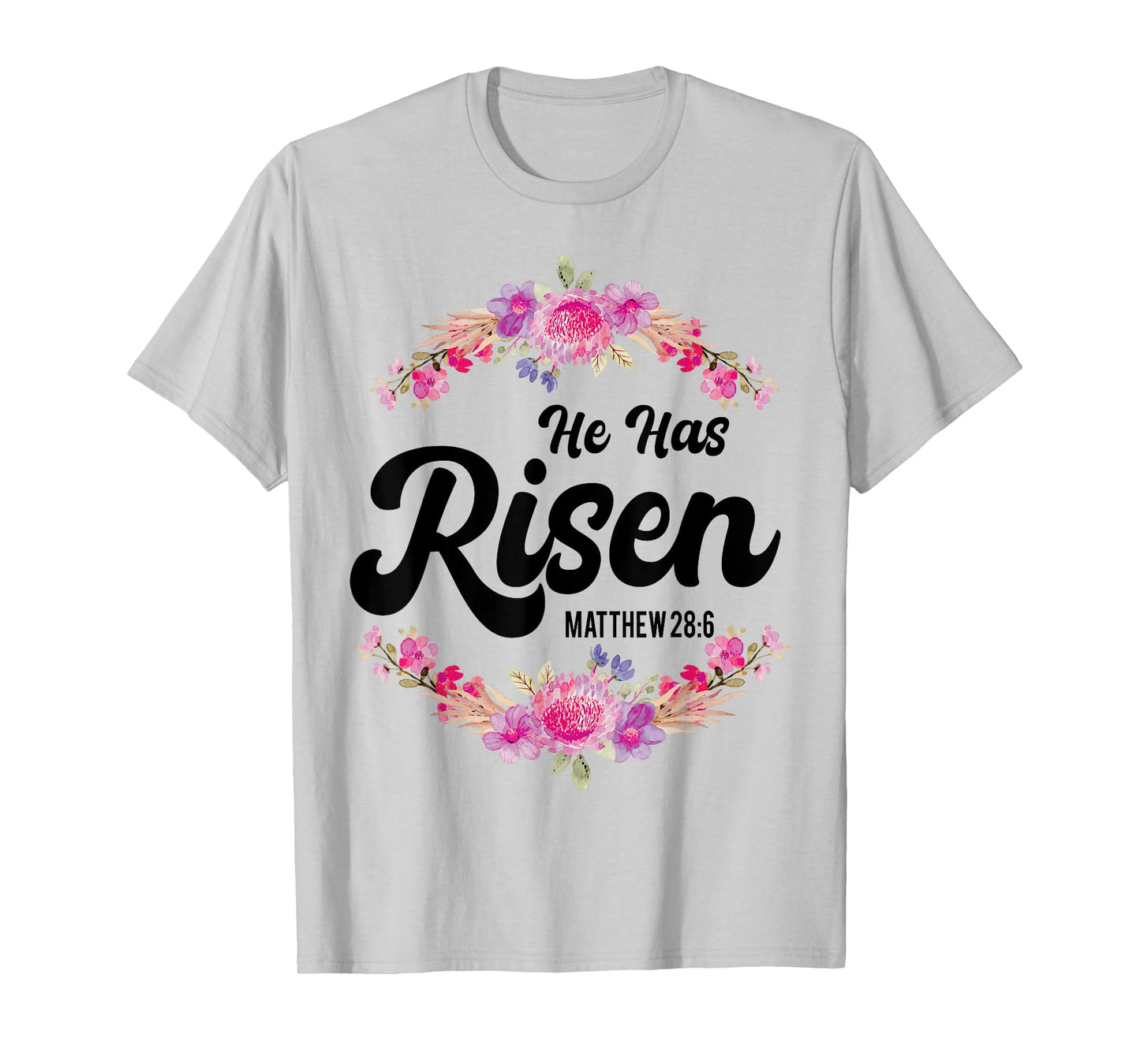 He Has Risen Jesus Christian Religous Easter Sunday Jesus T-Shirt