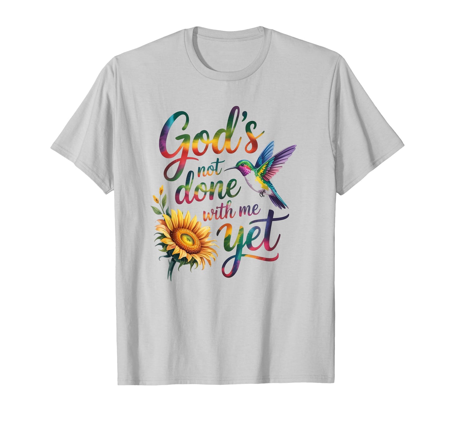 God's Not Done with Me Yet Faithful Journey Apparel T-Shirt