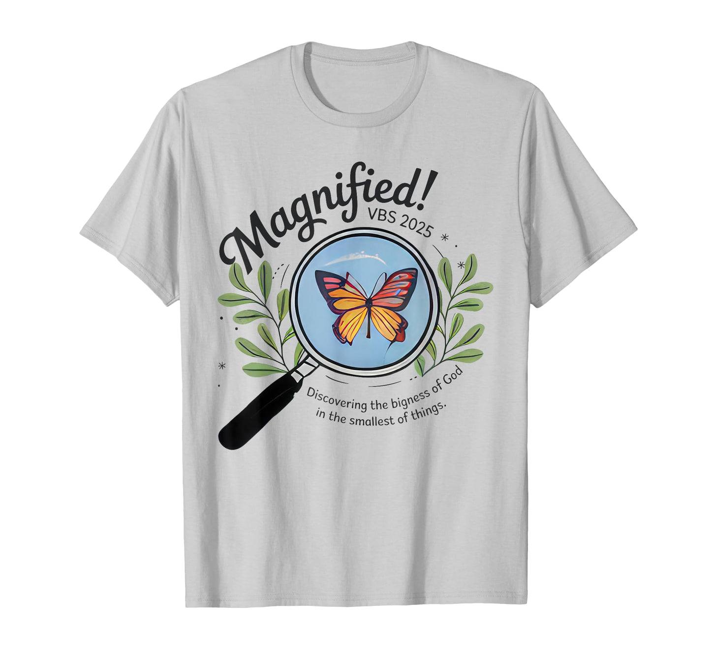 Magnified VBS 2025 Discovering The Bigness Of God Christian T-Shirt