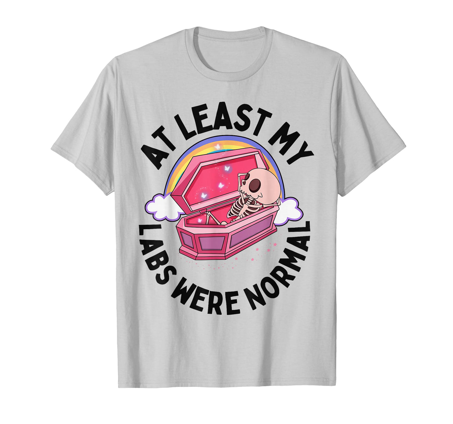 Groovy at Least My Labs were Normal Skeleton Halloween Quote T-Shirt
