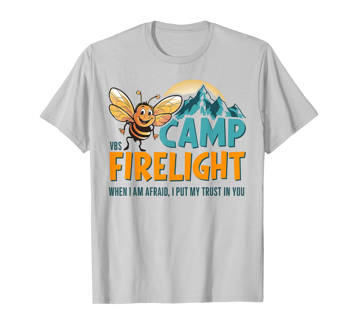 Camp Firelight VBS Camp Vacation Bible School Firework 2024 T-Shirt