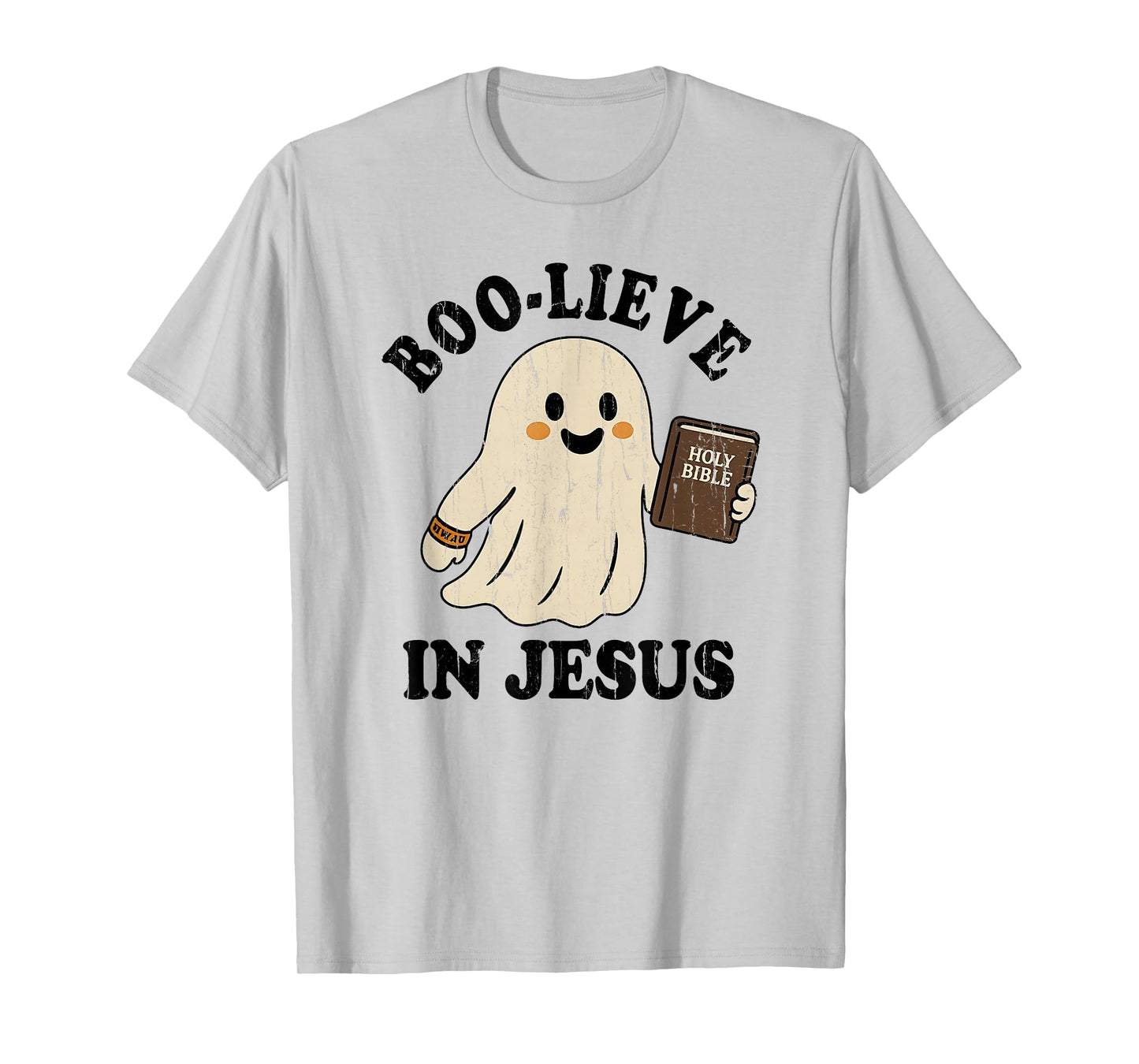 Boo-Lieve in Jesus, Christian Halloween T-Shirt