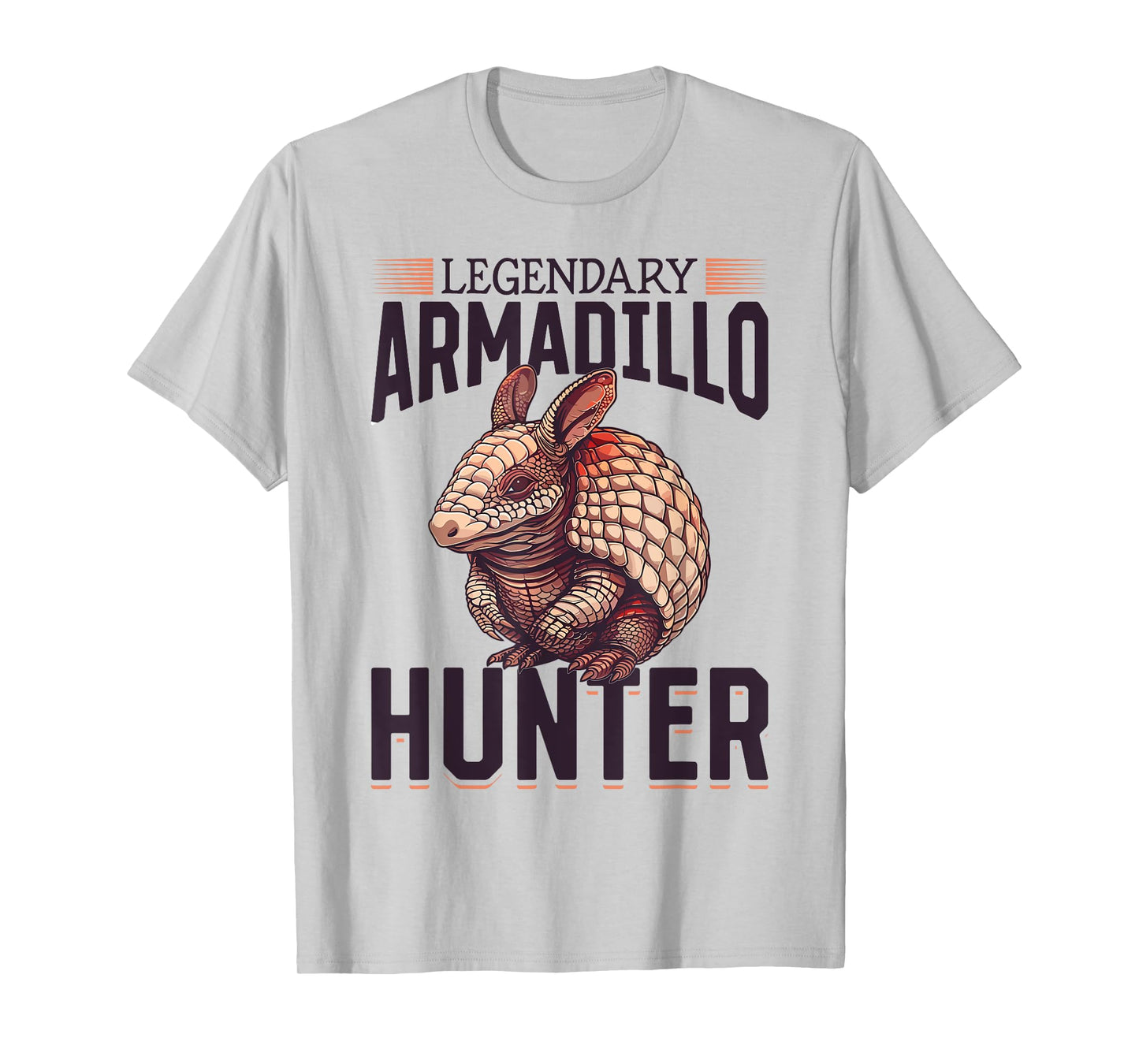 Funny Armadillo Animal Legendary Armadillo Hunter T-Shirt