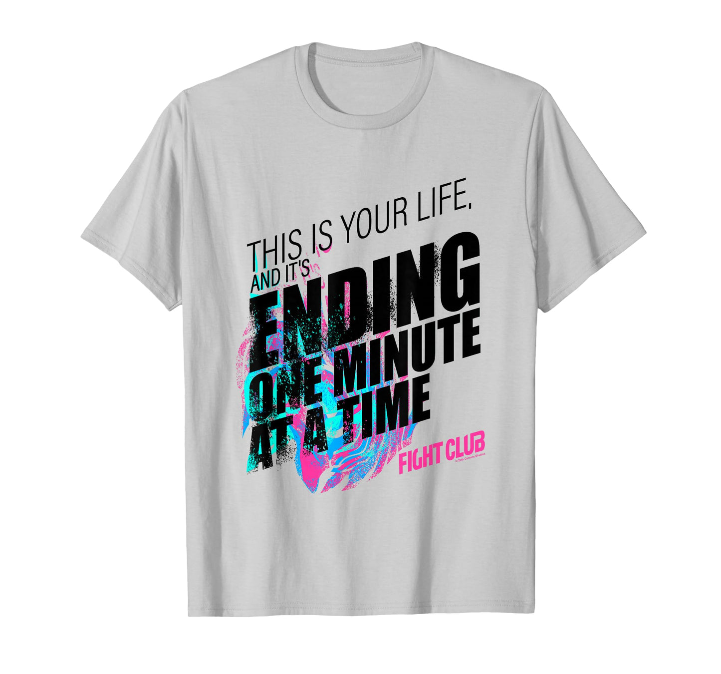 Fight Club This Is Your Life And It's Ending One Big Quote T-Shirt