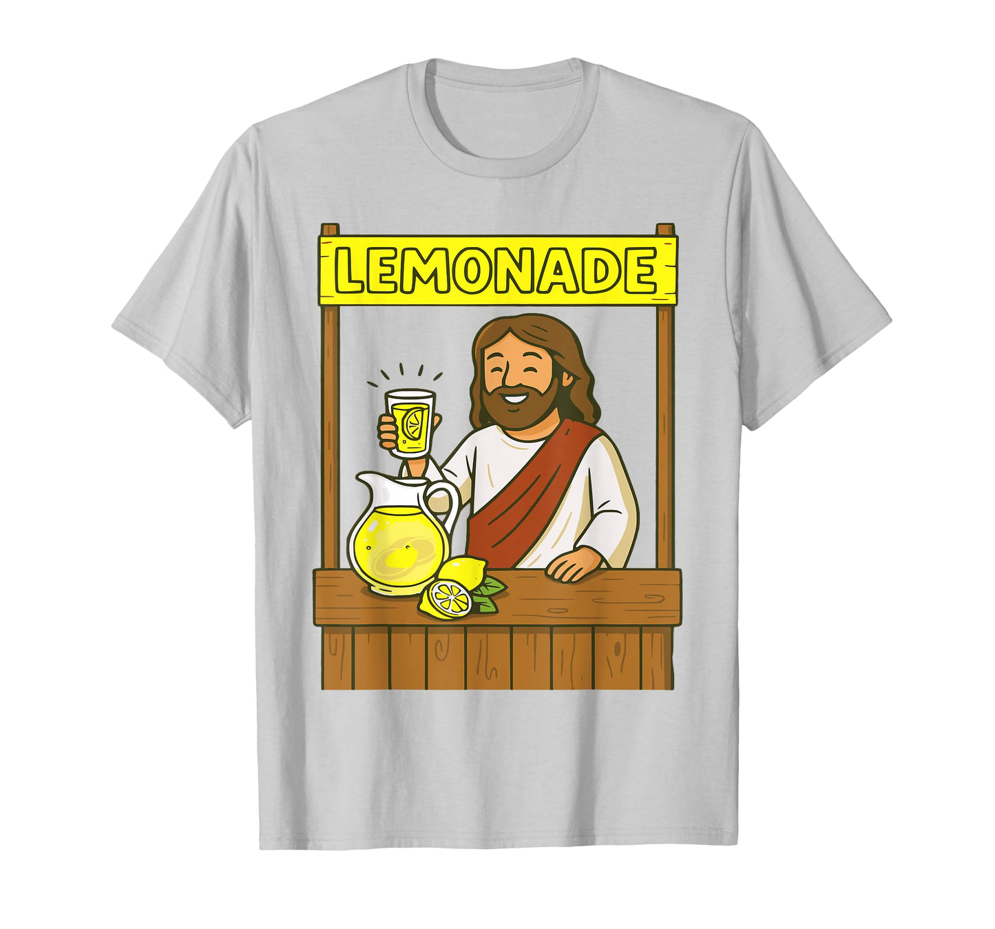 Lemonade Christian Bible Verse Faith Positive T-Shirt