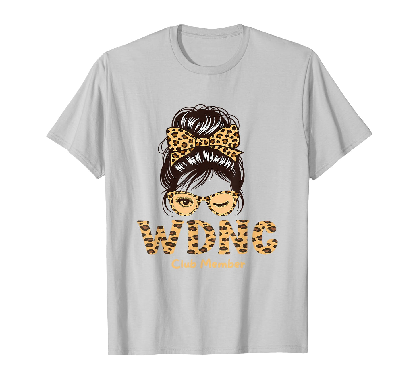 WDNC We Do Not Care Club Sarcastic Funny Quote Secret T-Shirt