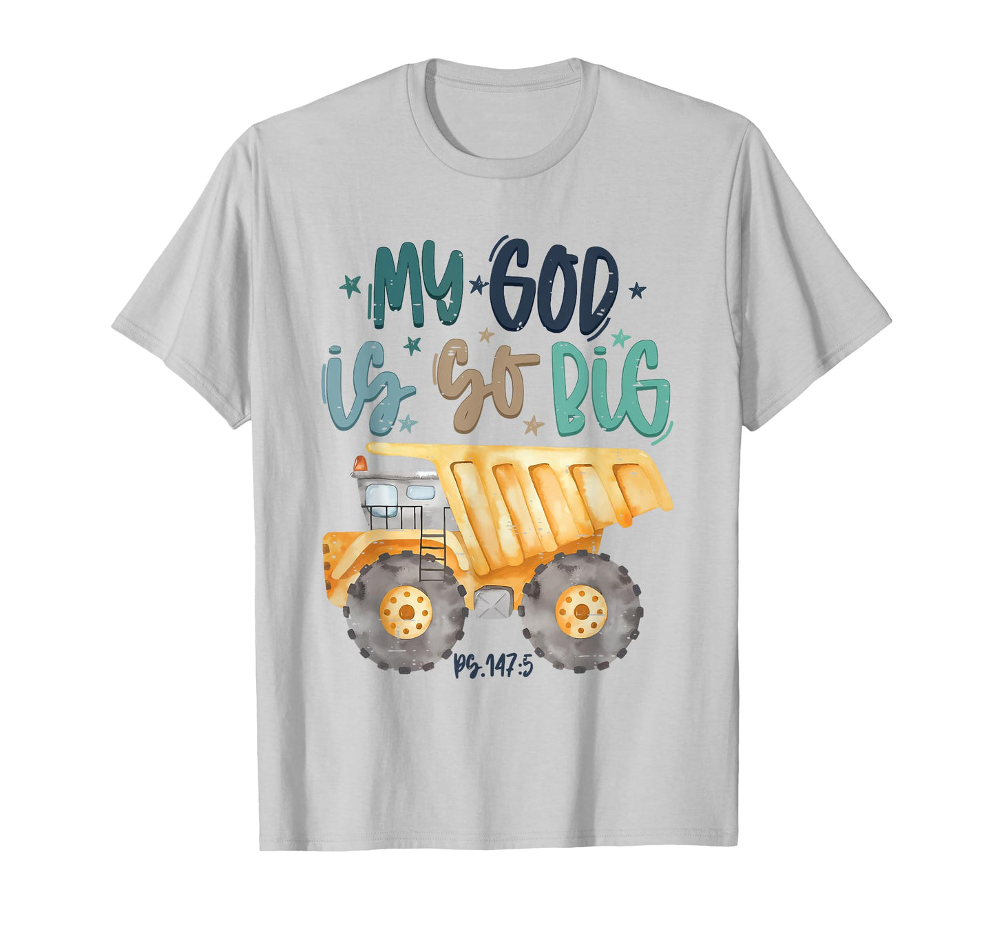 Retro My God is So Big kids Funny Christian Toddler Boys T-Shirt