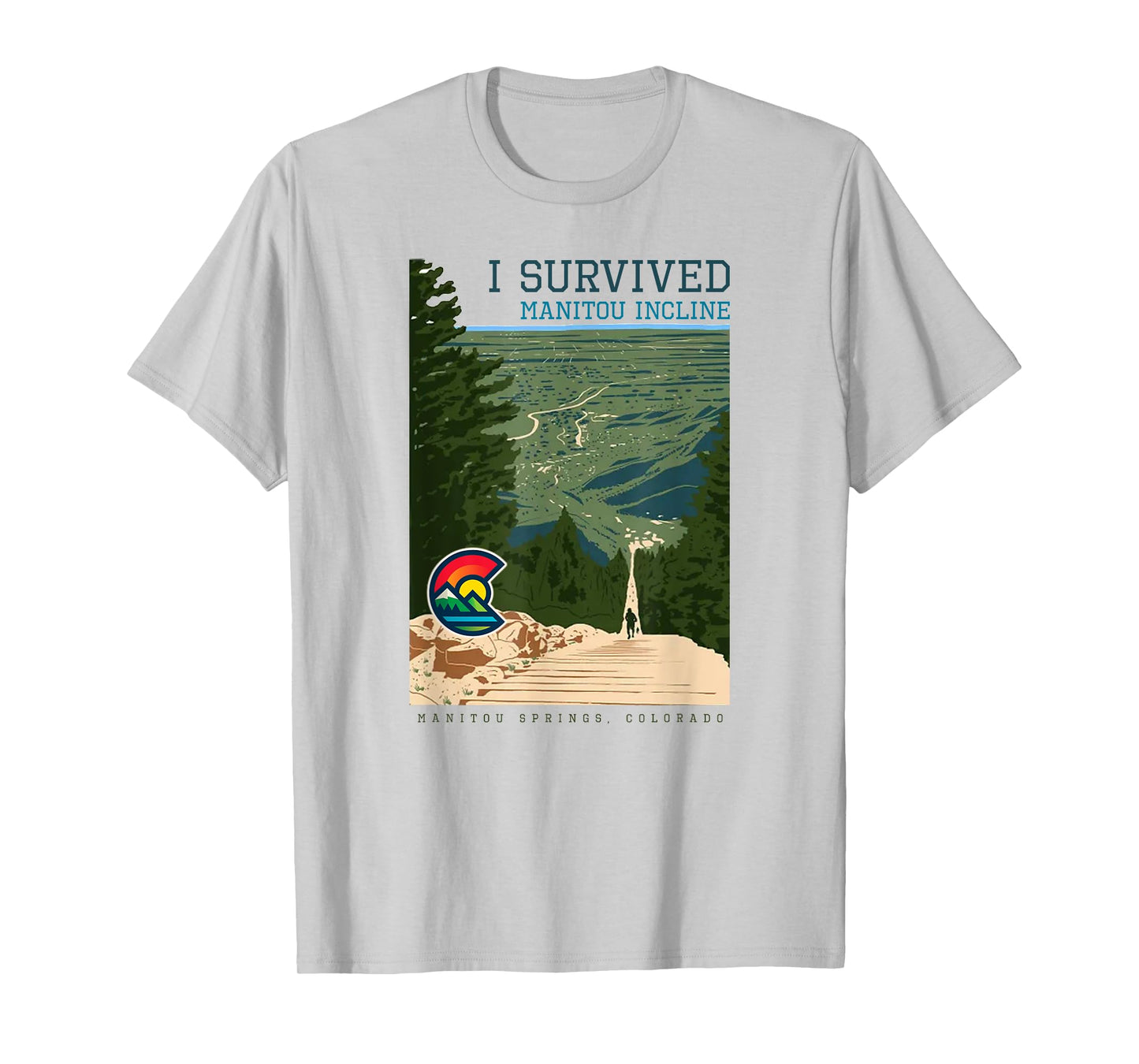 Manitou Incline, Colorado T-Shirt