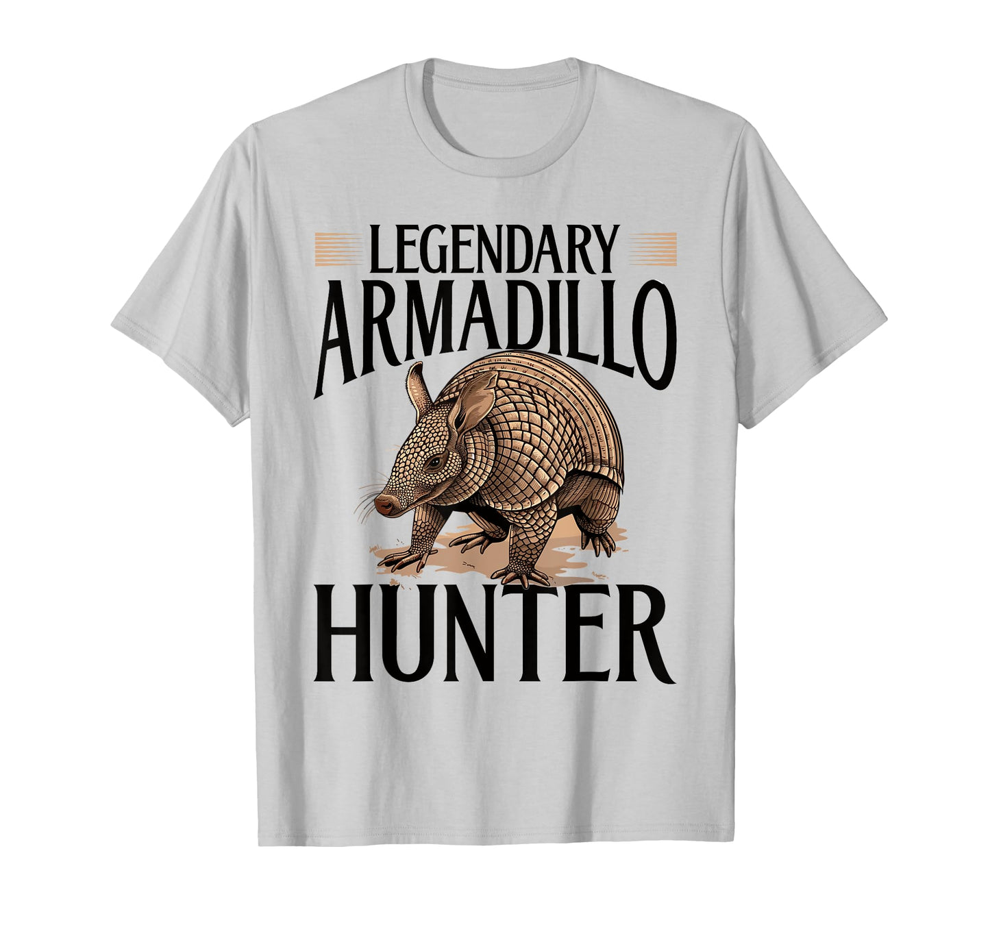 Funny Armadillo Animal Legendary Armadillo Hunter T-Shirt