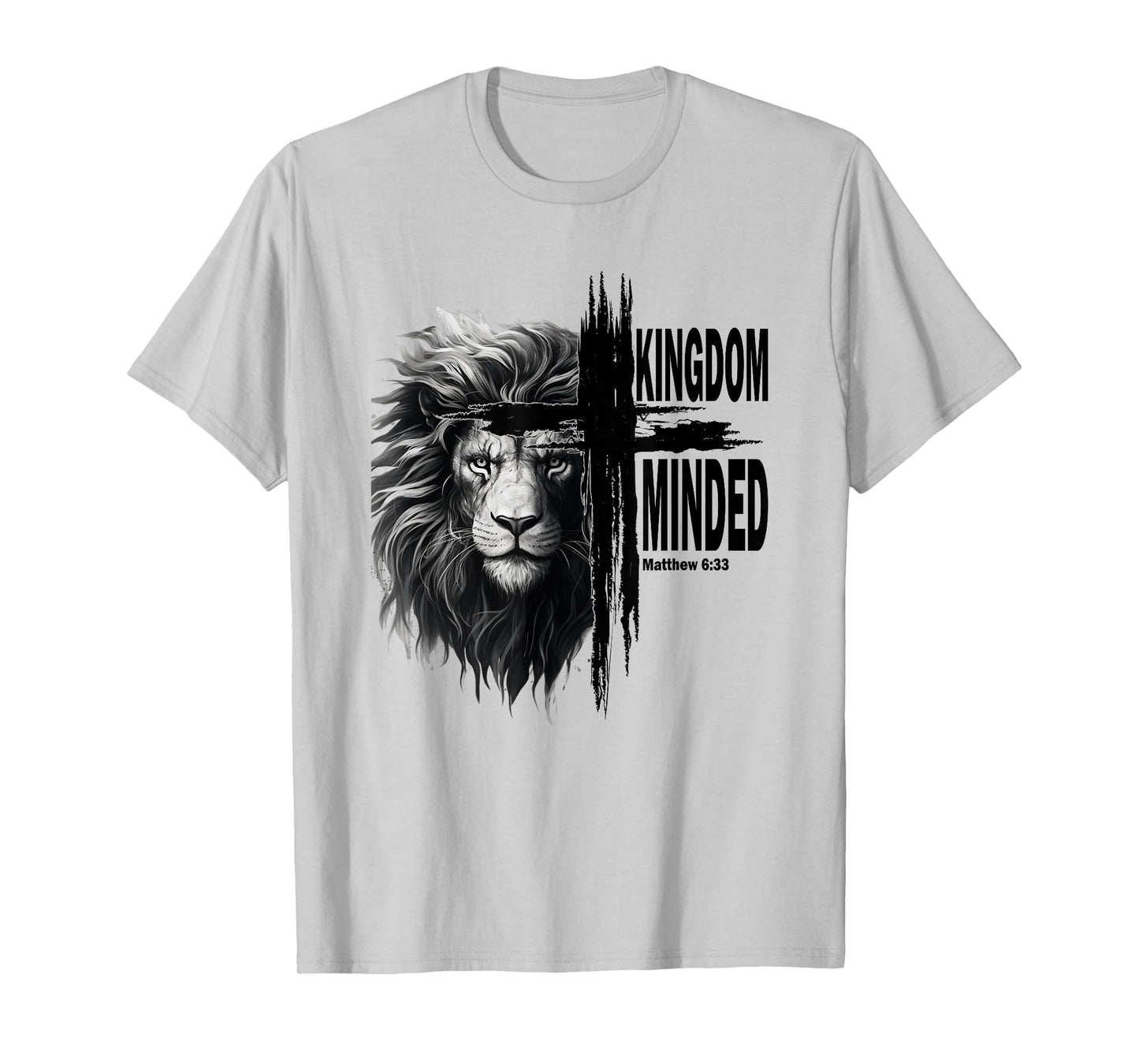 Kingdom Minded Matthew 8:33 Christian Pray Jesus Faith Bible T-Shirt