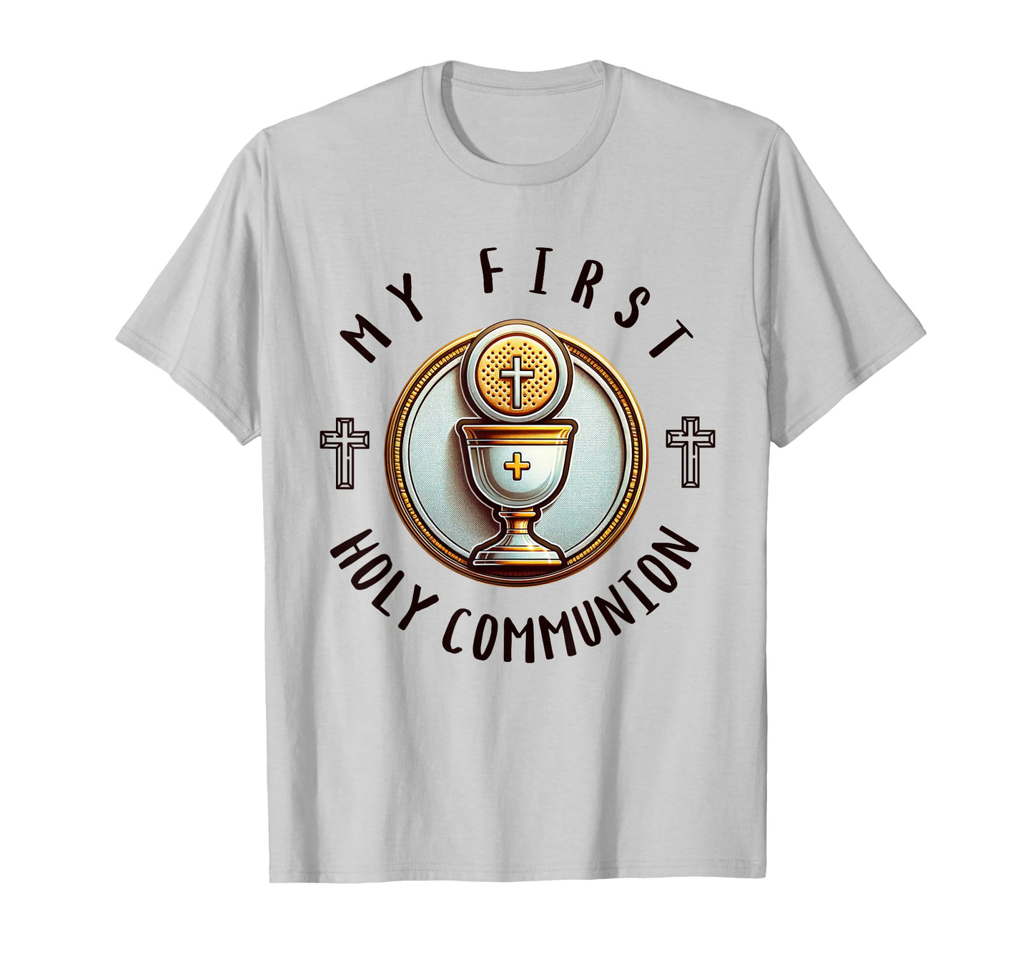 My First Holy Communion Eucharist 1st Christian Boys Girls T-Shirt