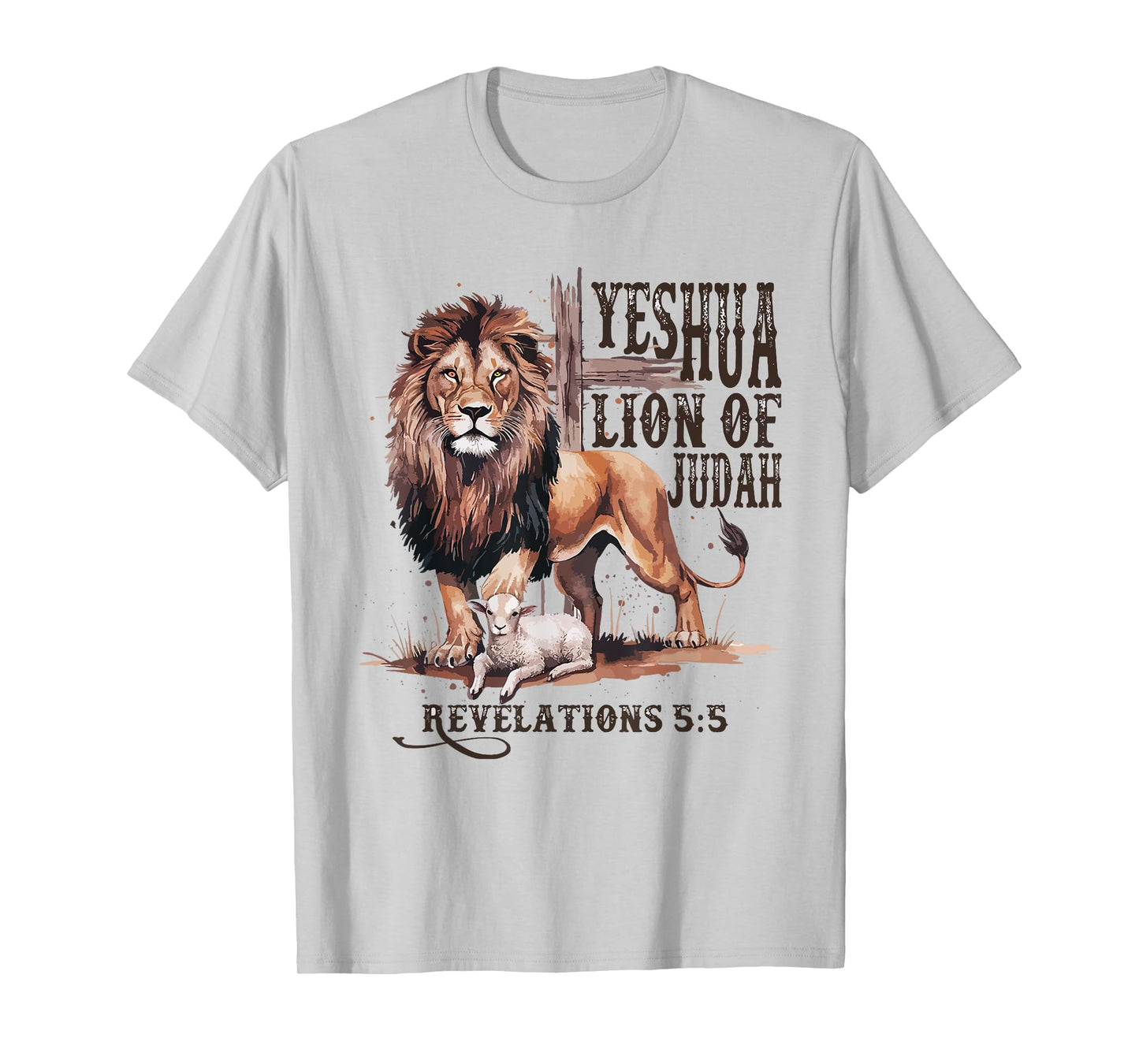 lion of judah yeshua jesus bible religious christian easter T-Shirt