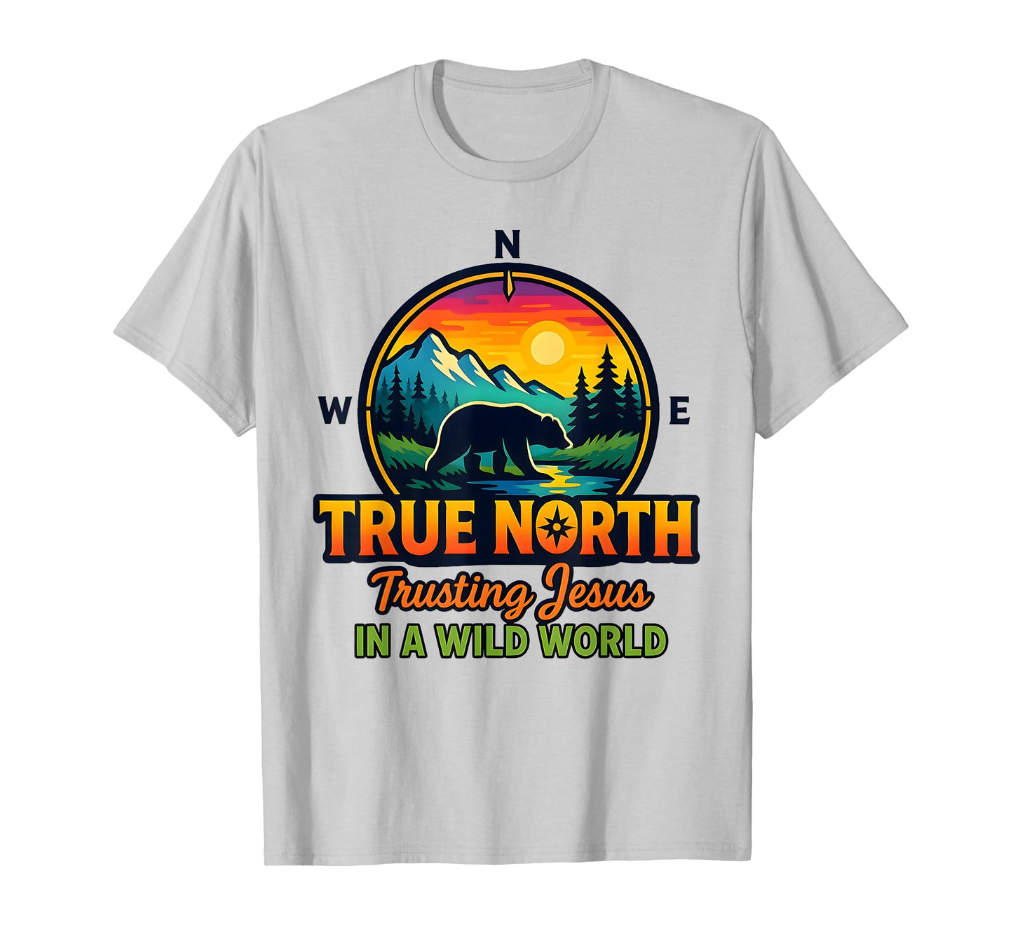 True North VBS 2025 Trusting Jesus Wilderness Christian T-Shirt