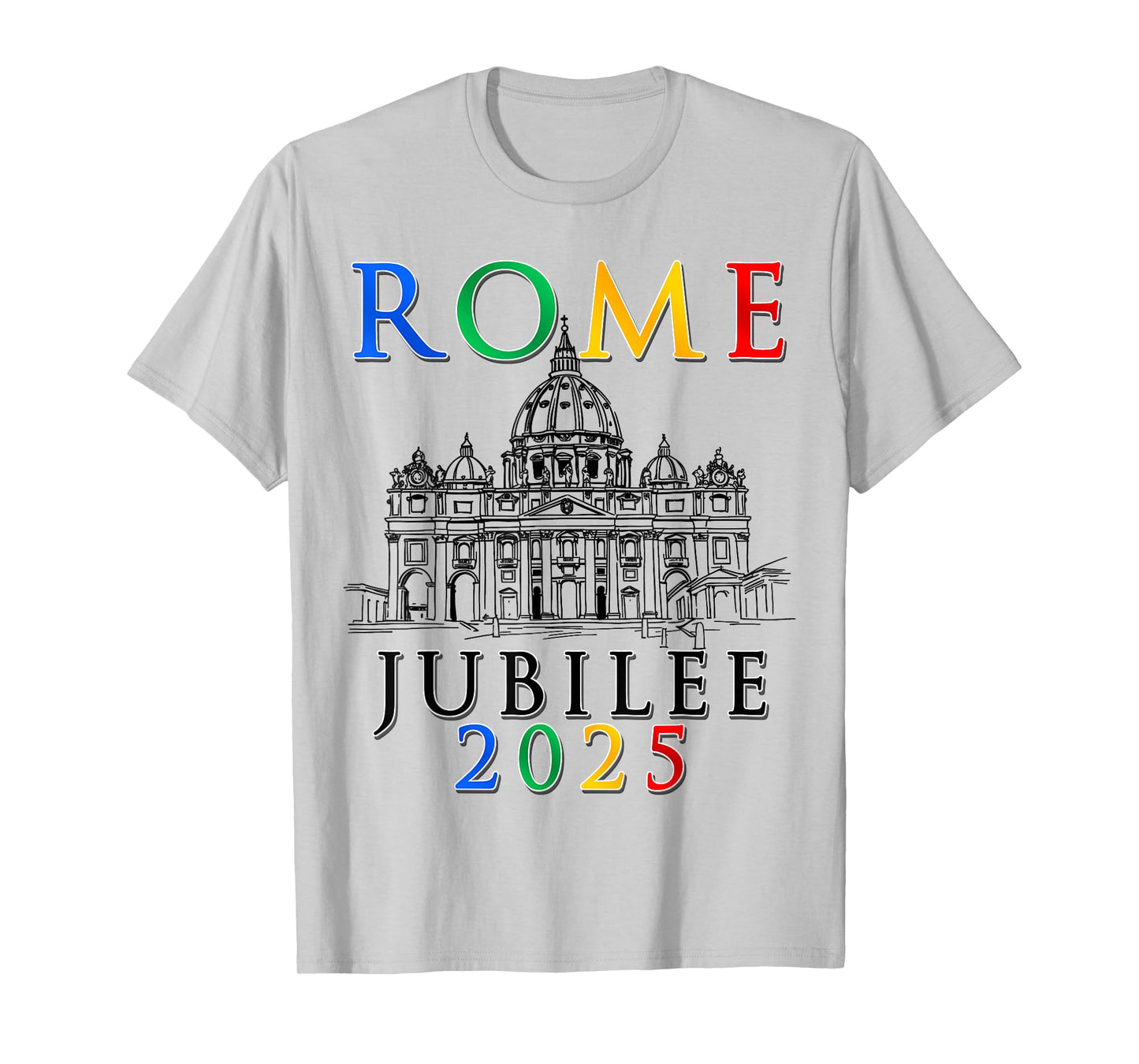 Rome Jubilee Pilgrims of Hope 2025, Vatican v6 T-Shirt