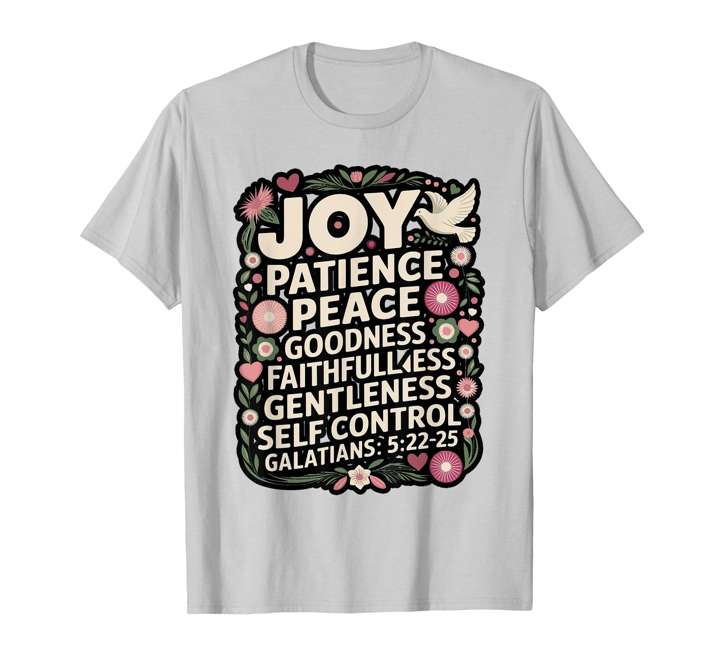 Awesome Galatians Fruit Of The Spirit Religious Verses T-Shirt