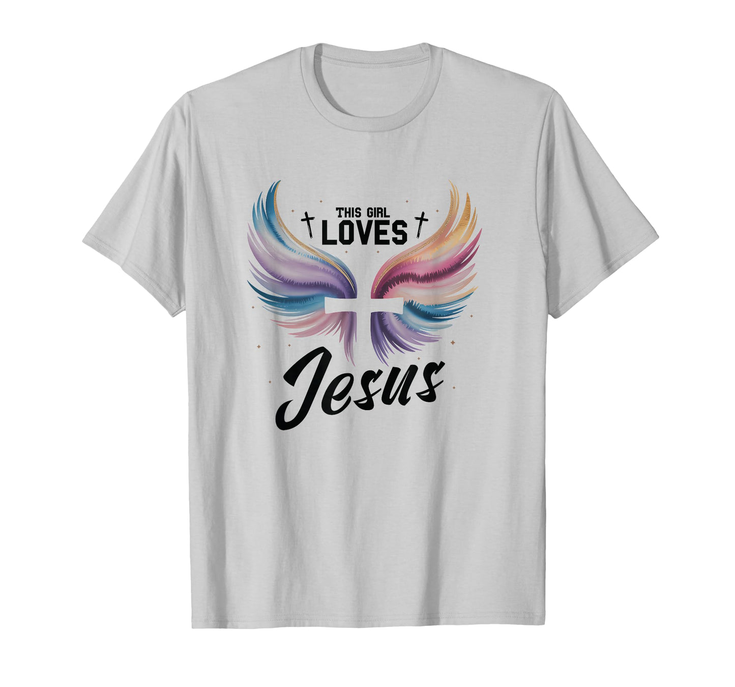 This Girl Loves Jesus Christian Girl Jesus T-Shirt