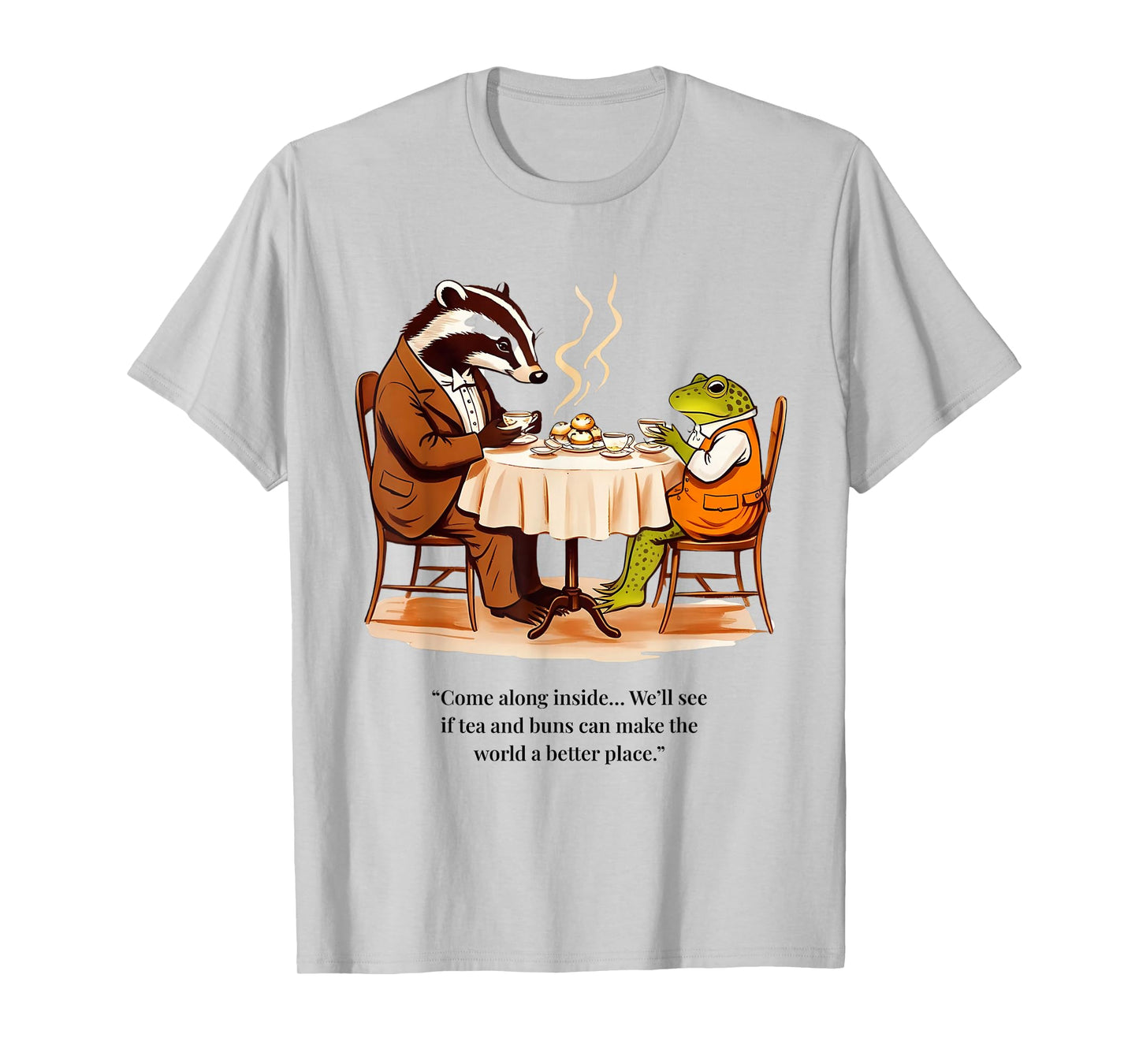 Wind in the Willows by Kenneth Grahame Book Quote Boys Girls T-Shirt